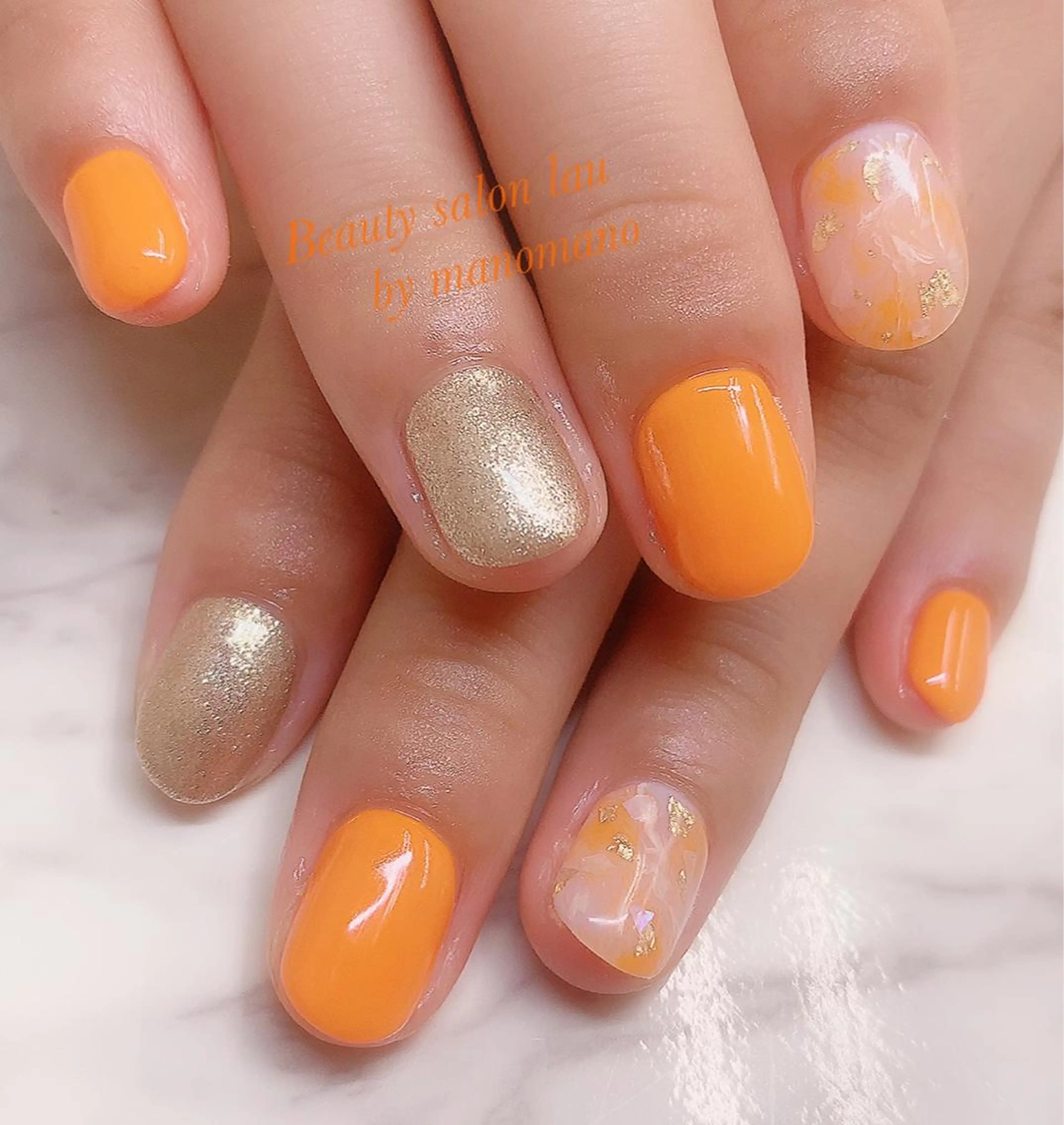 ネイル ラウバイマノマノ なかざとのネイルデザイン