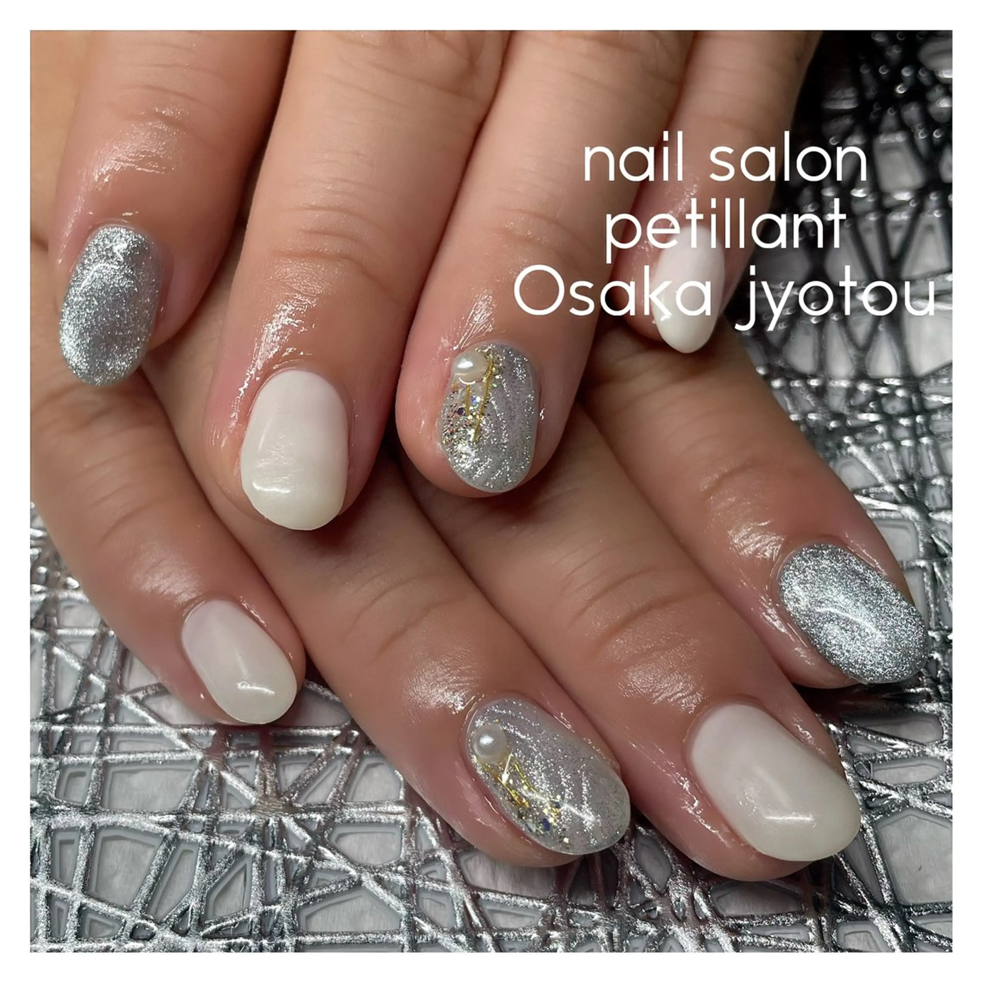 ネイル ブルー petillant所属・nail salon petillantのネイルデザイン