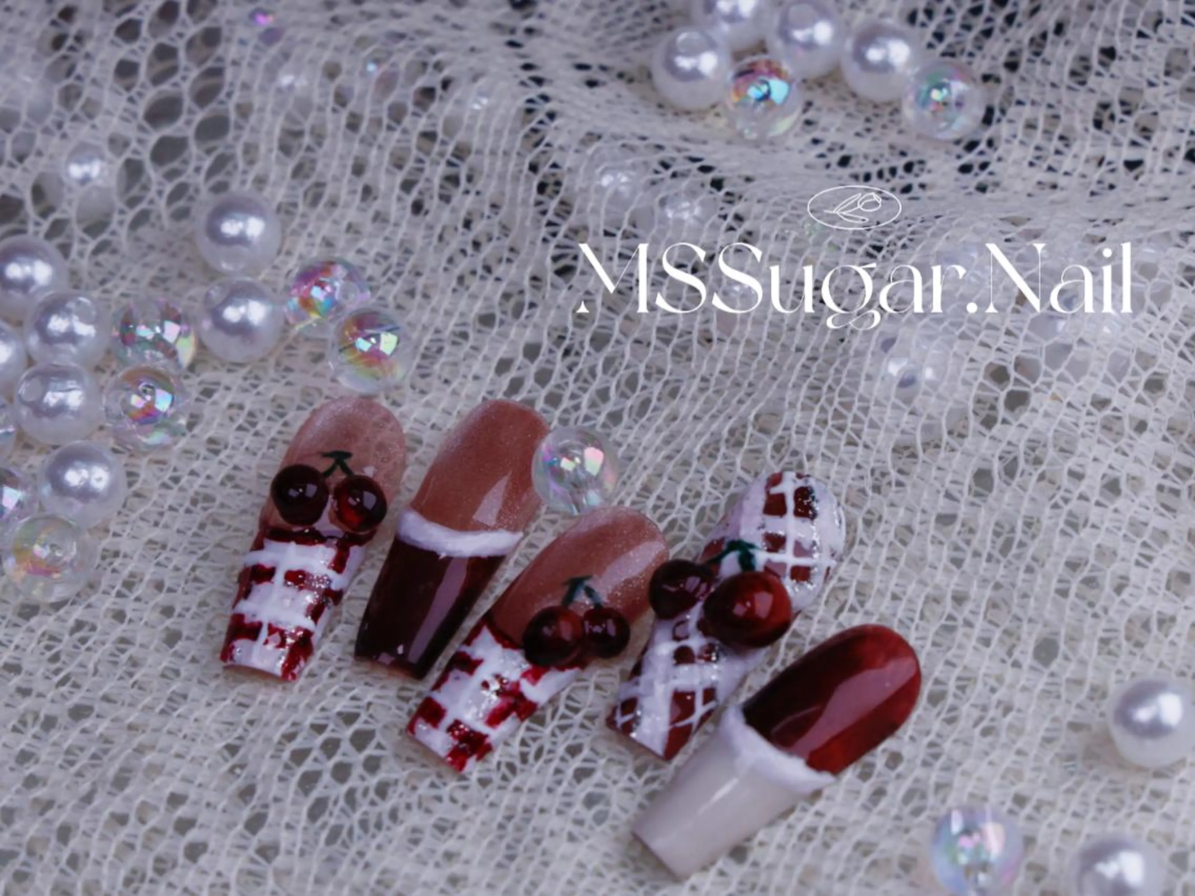 ネイル ハロウィン ロングネイル マグネットネイル スカルプネイル ネイルチップ ハンドネイル MSSugar Nailのネイルデザイン