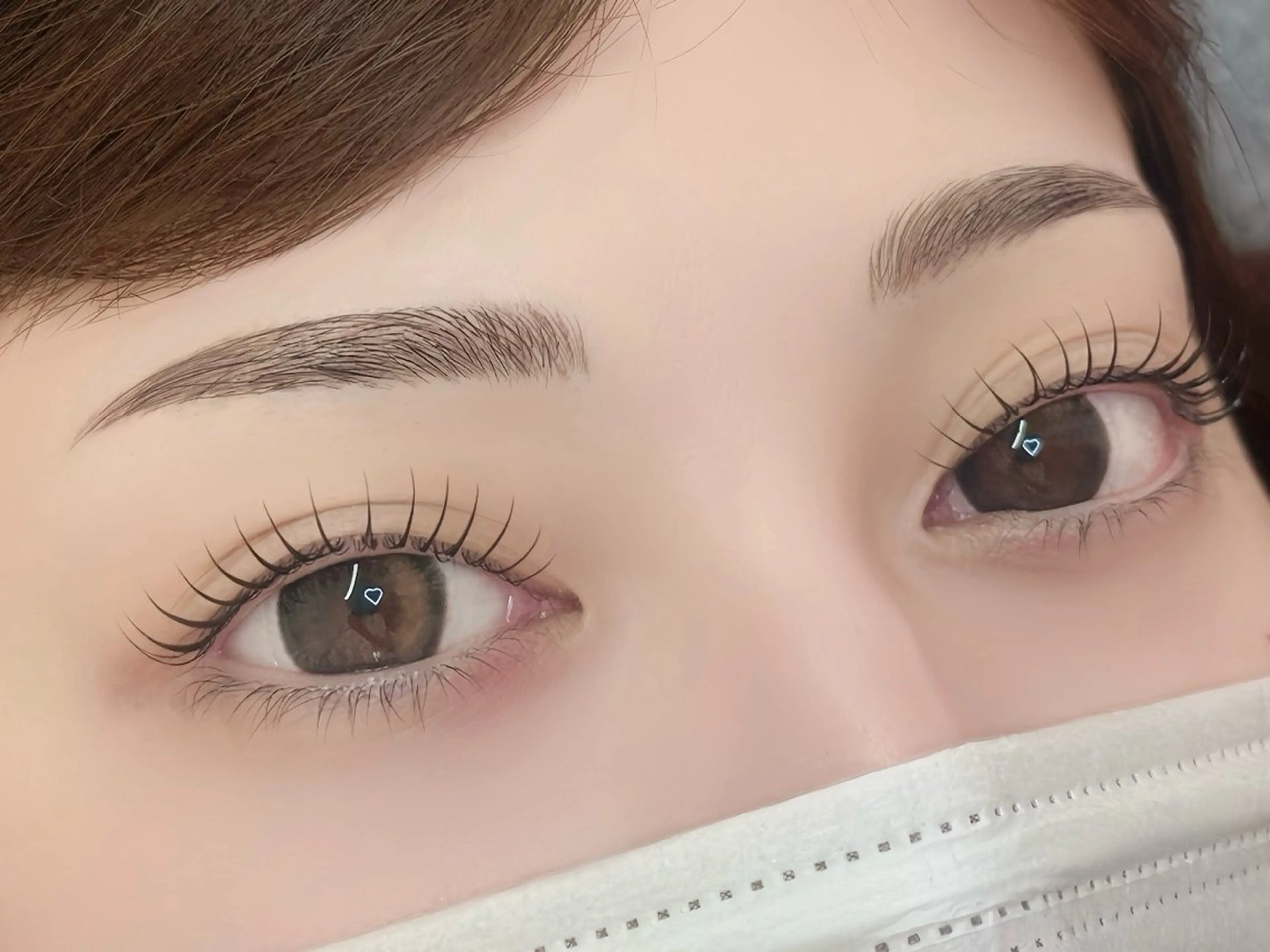 🦋大人気セットメニューミニモ限定価格🦋まつ毛パーマ＋眉毛Wax脱毛の写真