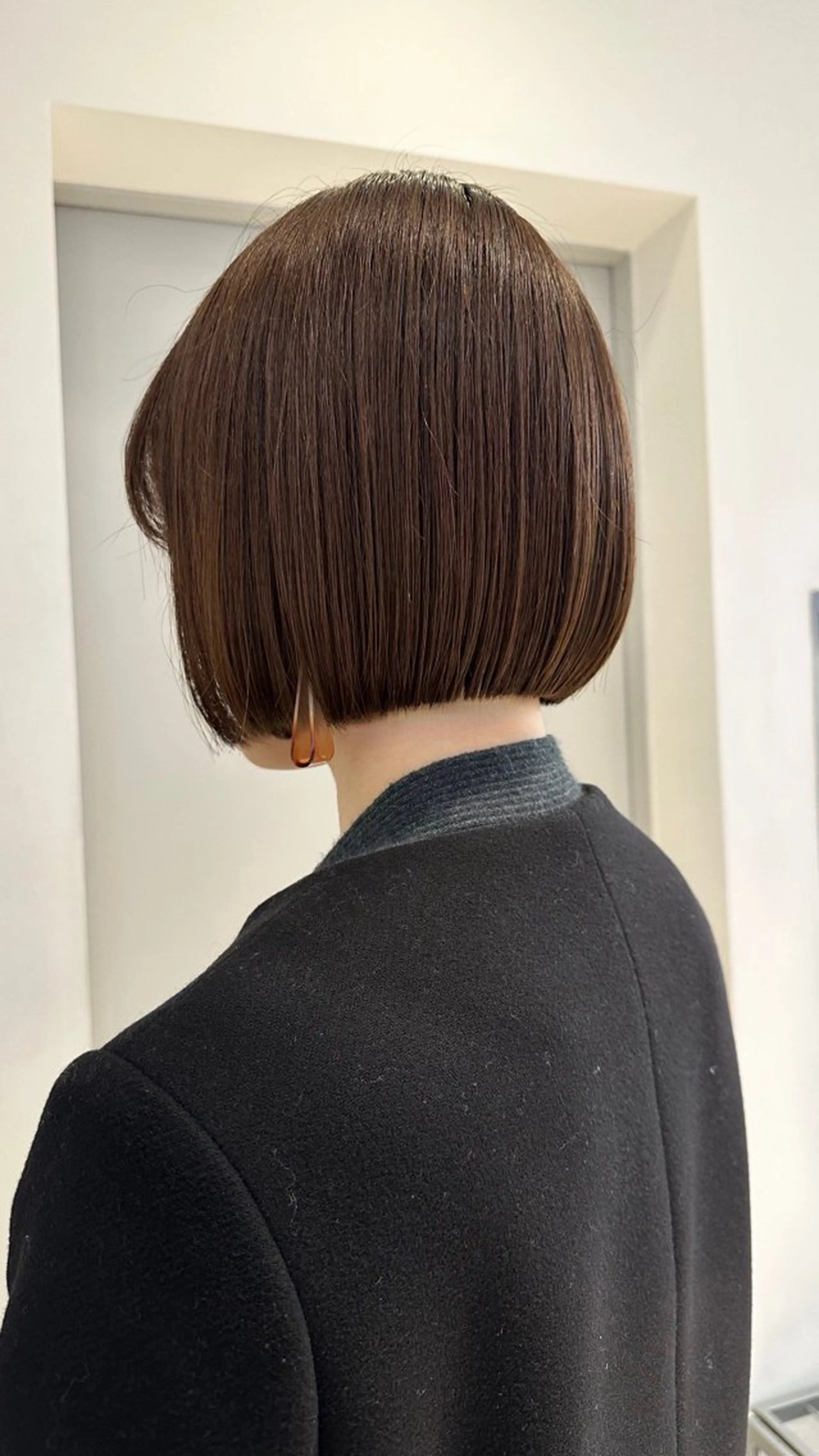 ショート 切りっぱなしボブ ボブ ミチオノザワヘアサロン所属・カット 🔹KAIRIのヘアスタイル