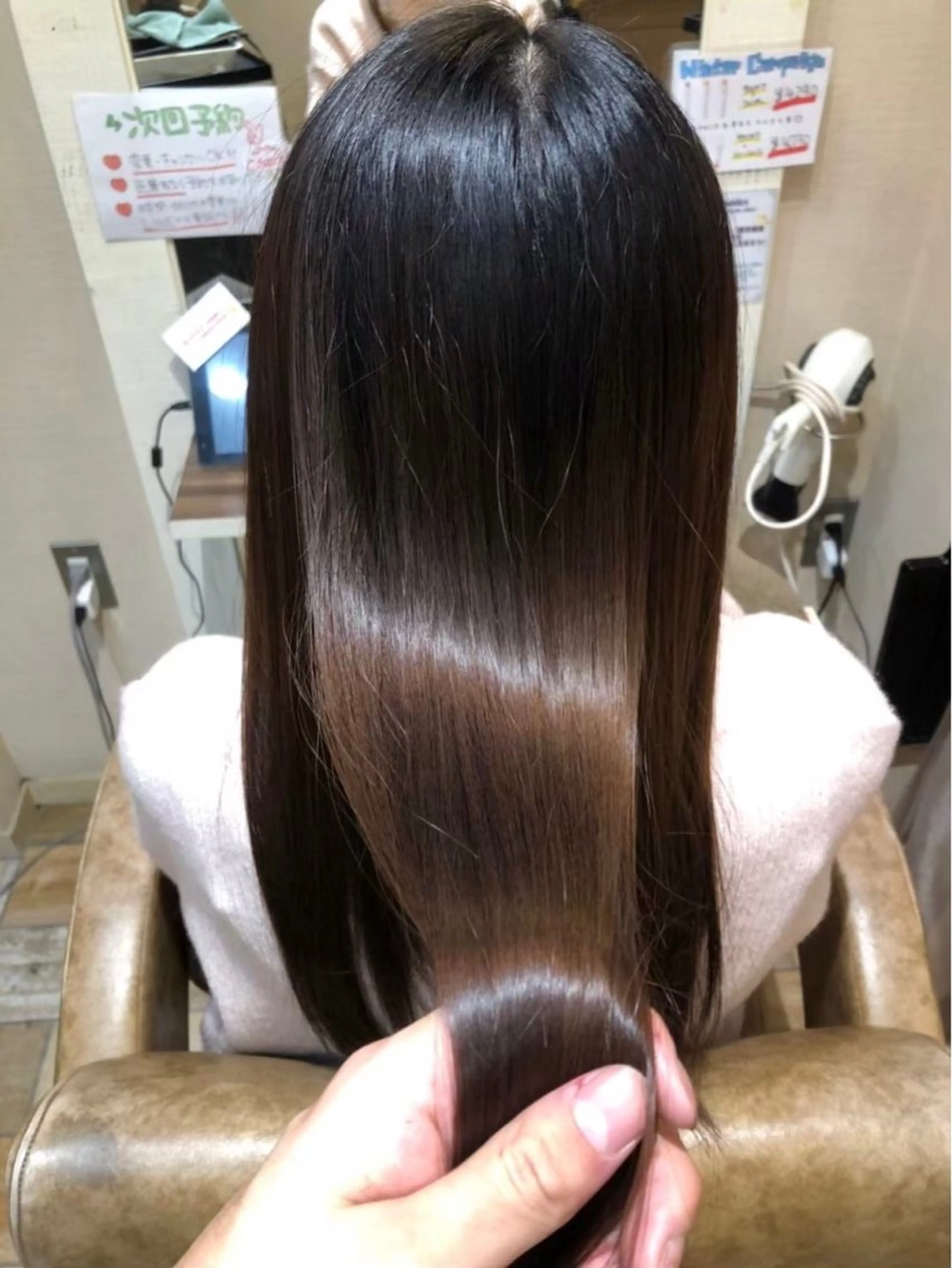 ロング 髪質改善 トリートメント カット 縮毛矯正 トリートメント 👑ショート/ボブ 縮毛矯正錦糸町ヒガシのヘアスタイル