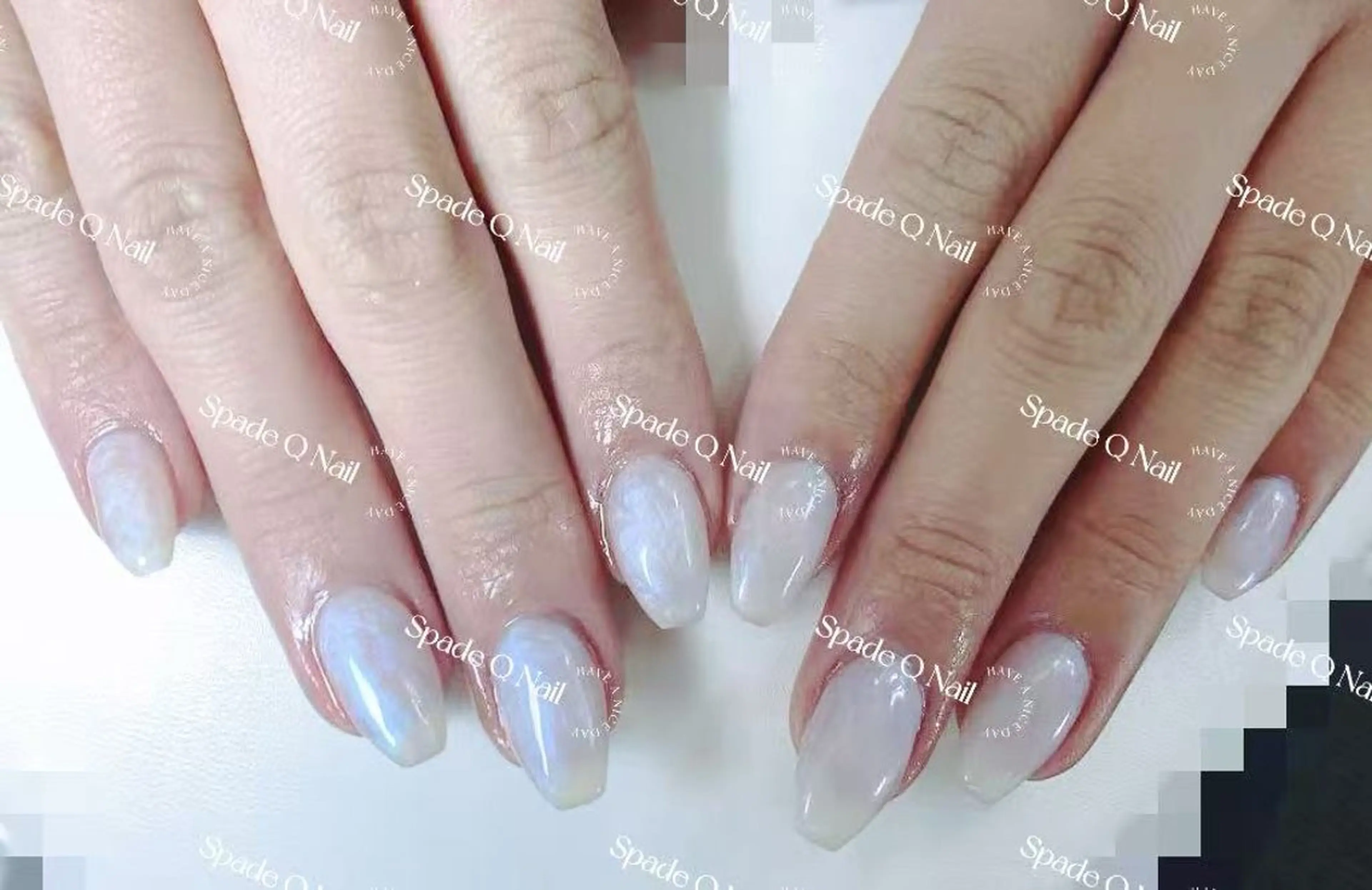 ネイル ハンドネイル ハンドケア Spade Q Nailのネイルデザイン