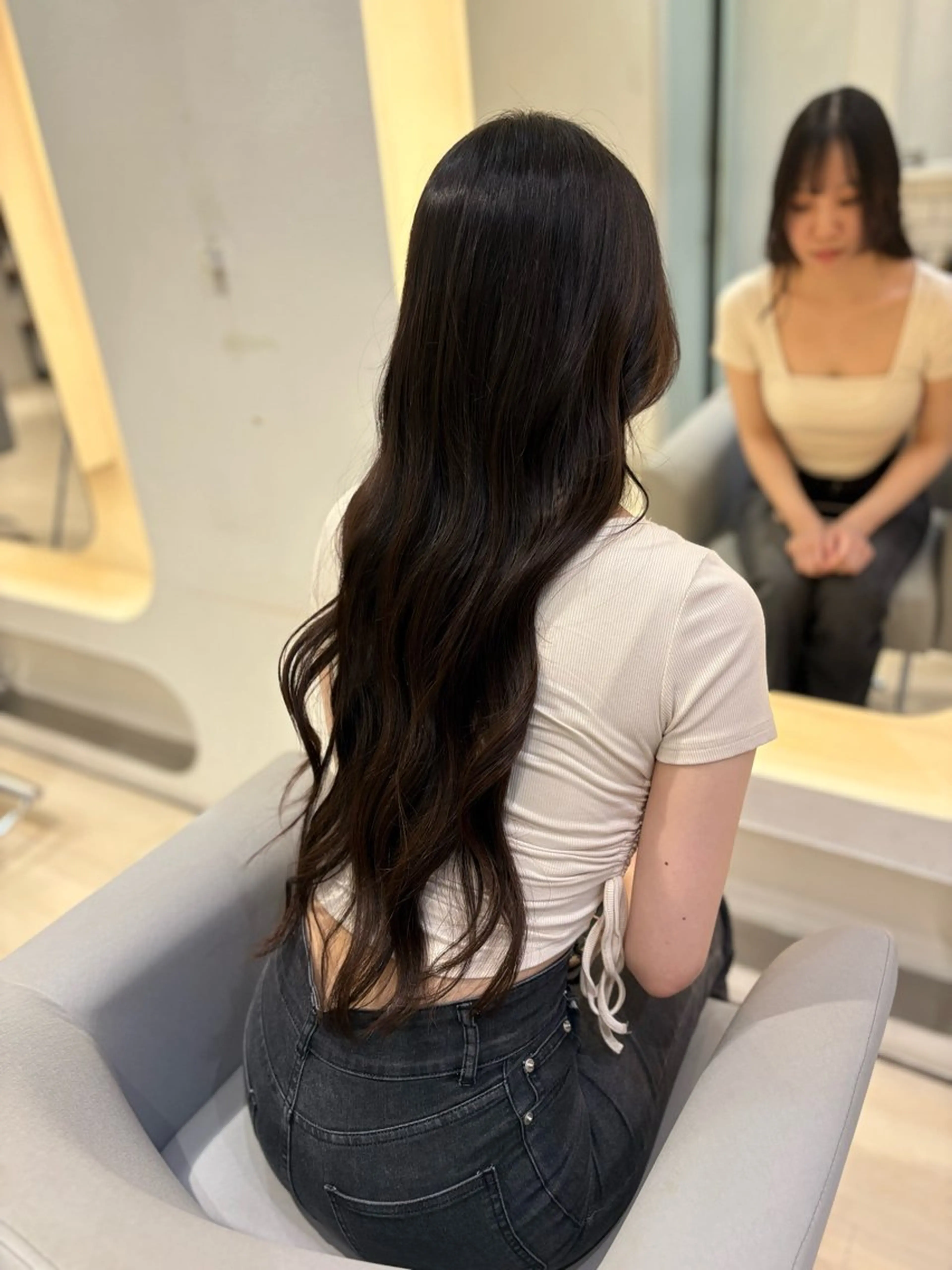 ロング カラー ヘアカラー カラーモデル募集/ 平尾ひよりのヘアスタイル