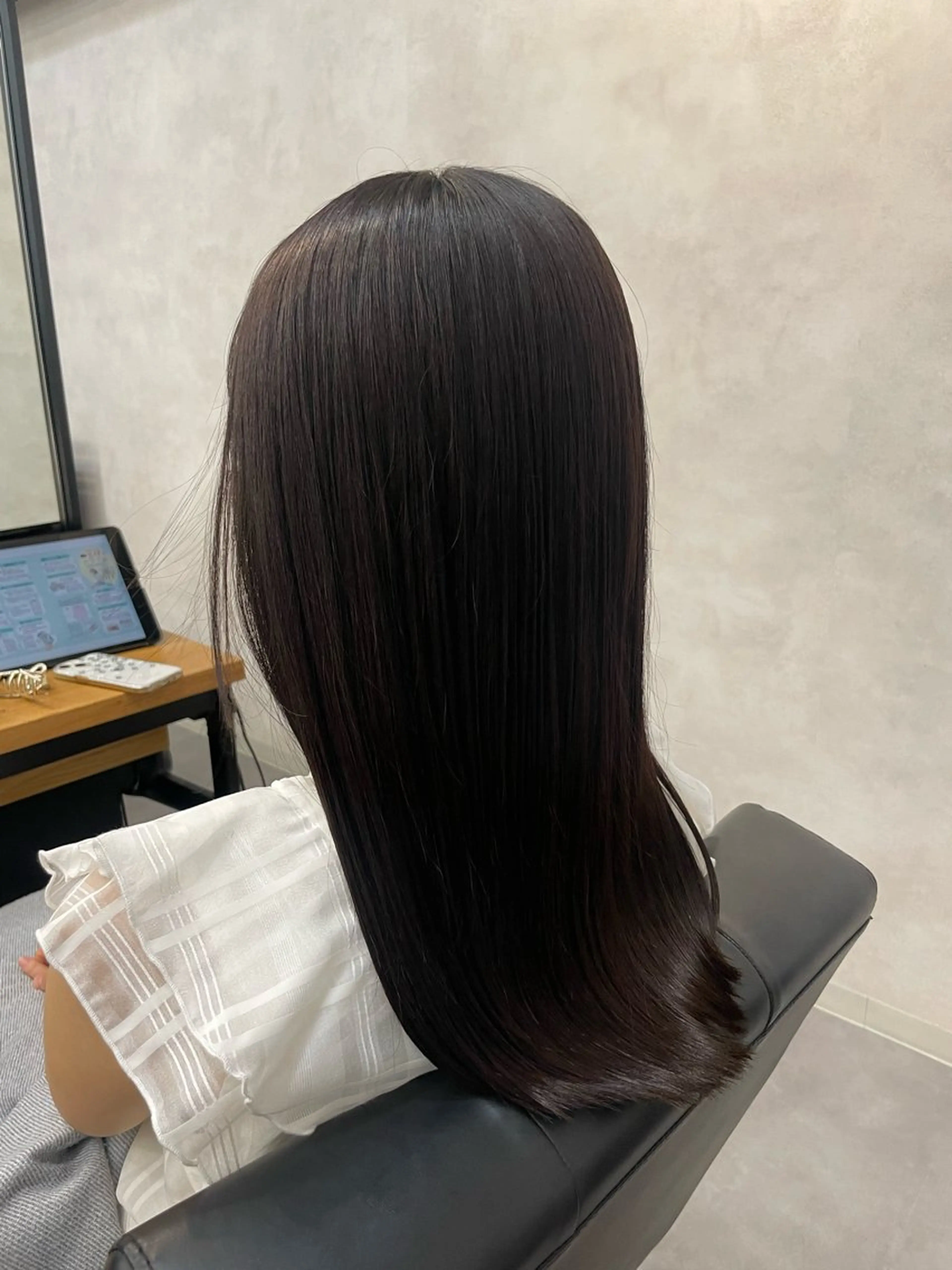 ロング カラー ヘアカラー トリートメント 今村 南穂のヘアスタイル