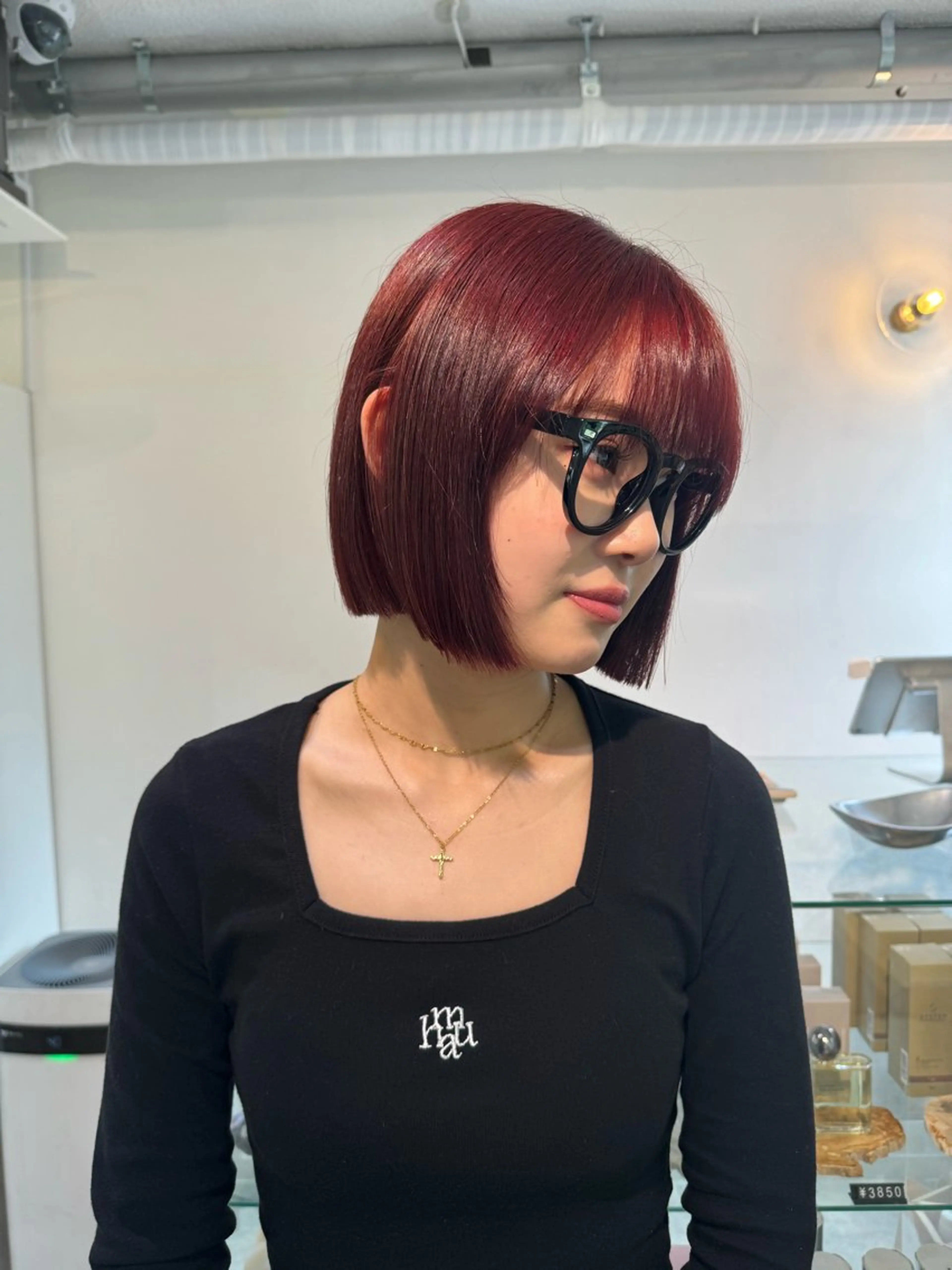 ショート カラー ボブ カット ヘアカラー トリートメント Seeknext // Rukaのヘアスタイル