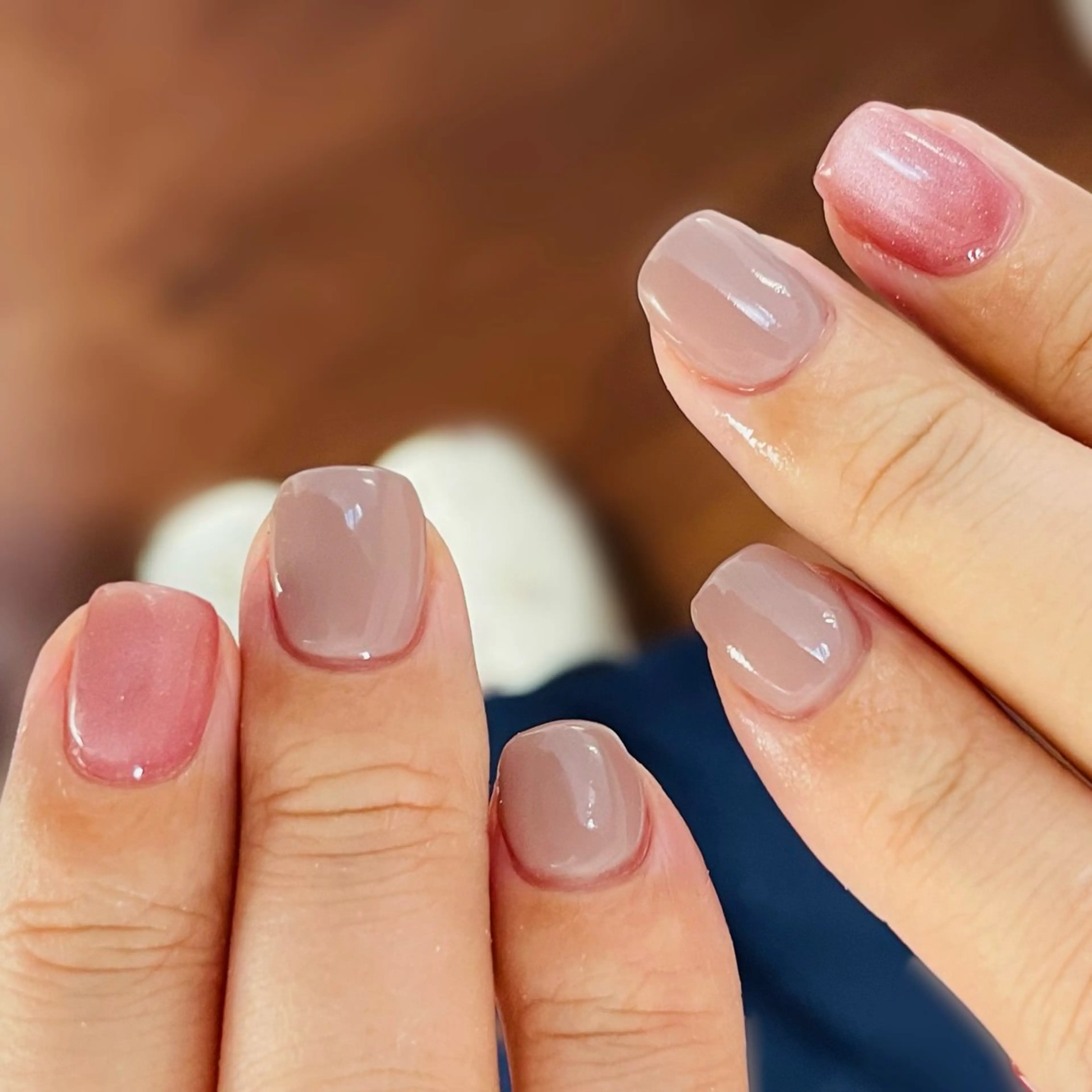 ネイル マグネットネイル ワンカラーネイル private salon Noëlのネイルデザイン