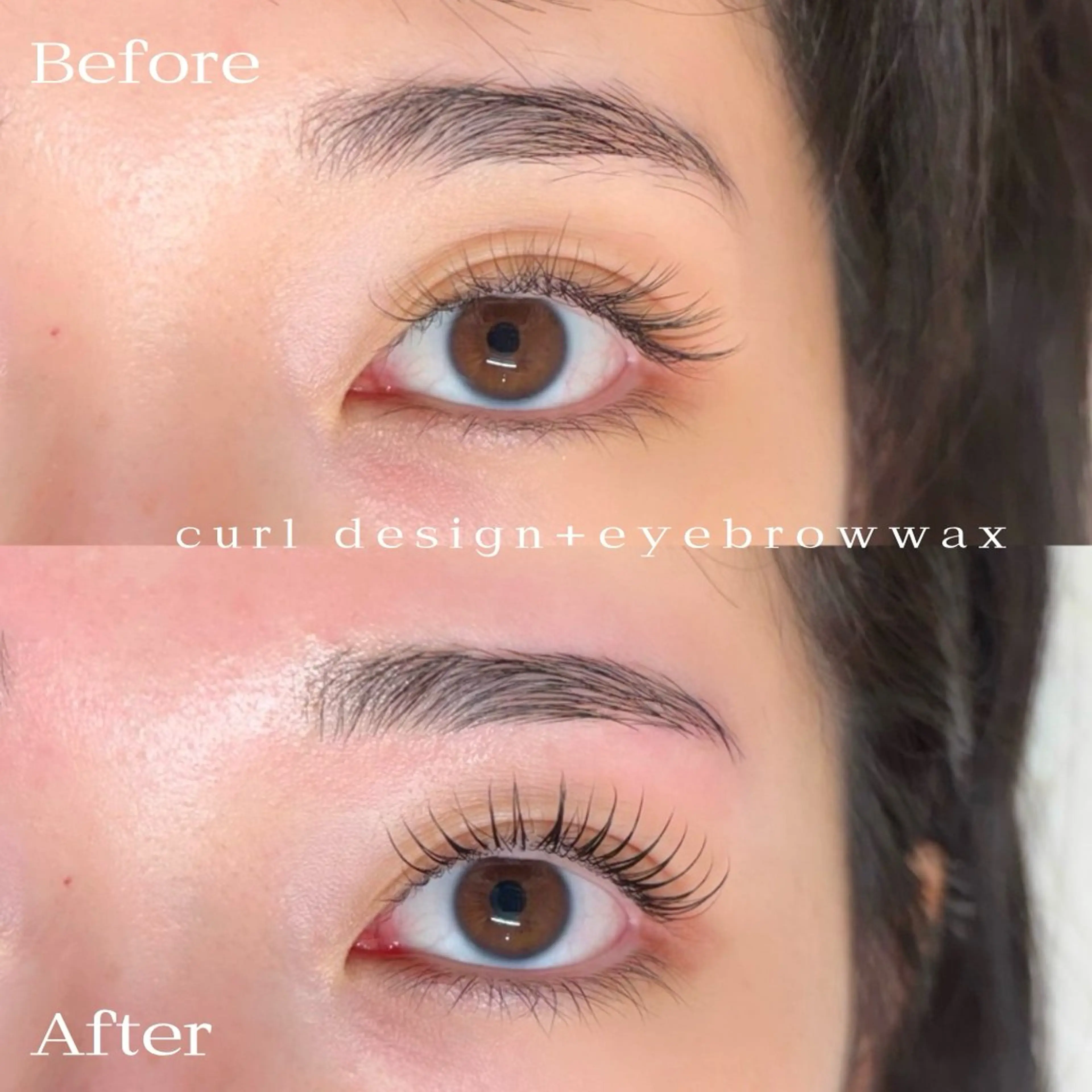 マツエク・マツパ 束感まつ毛 一重×まつ毛パーマ マツパ meg .のマツエク・マツパデザイン