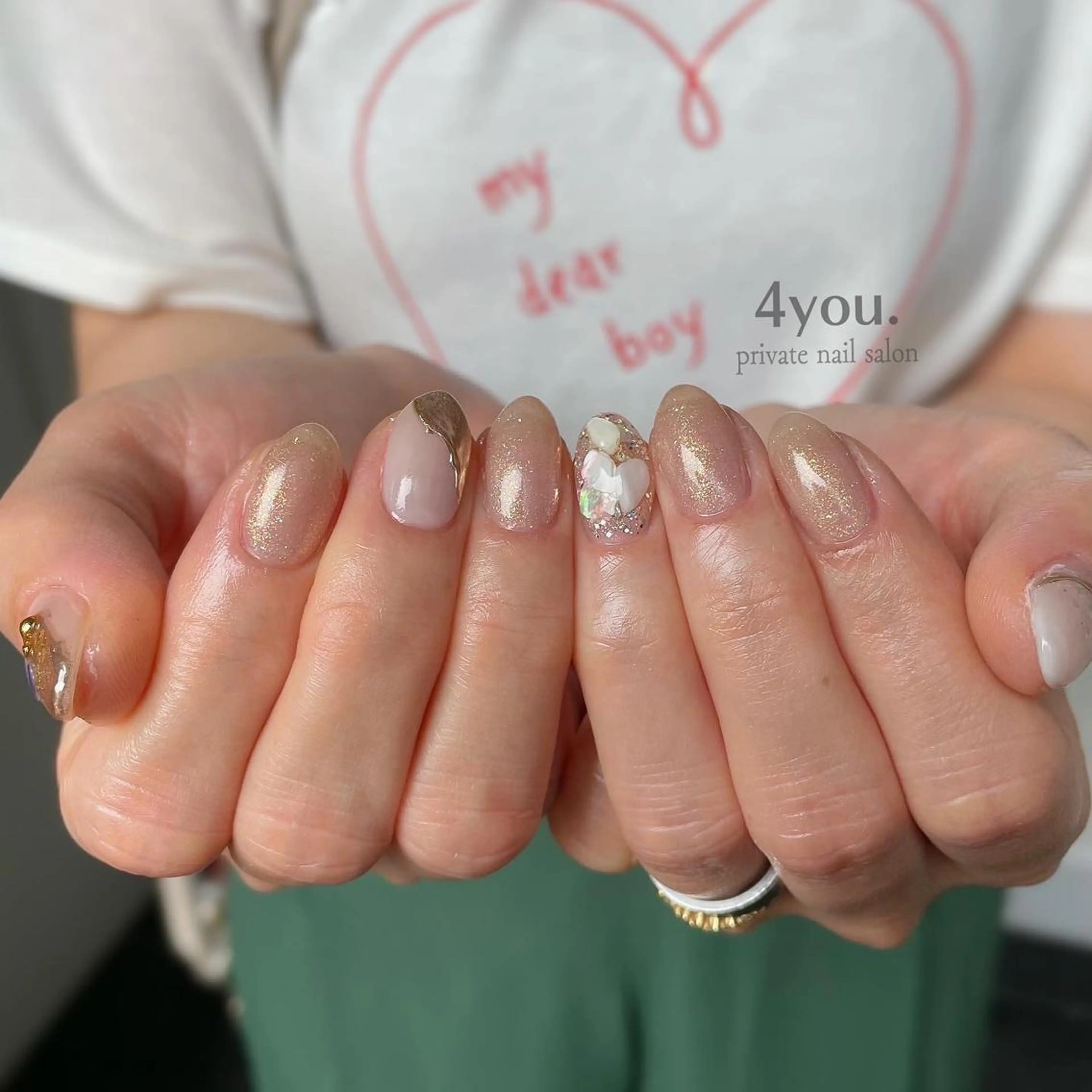 ネイル nail salon ４ｙｏｕ．のネイルデザイン