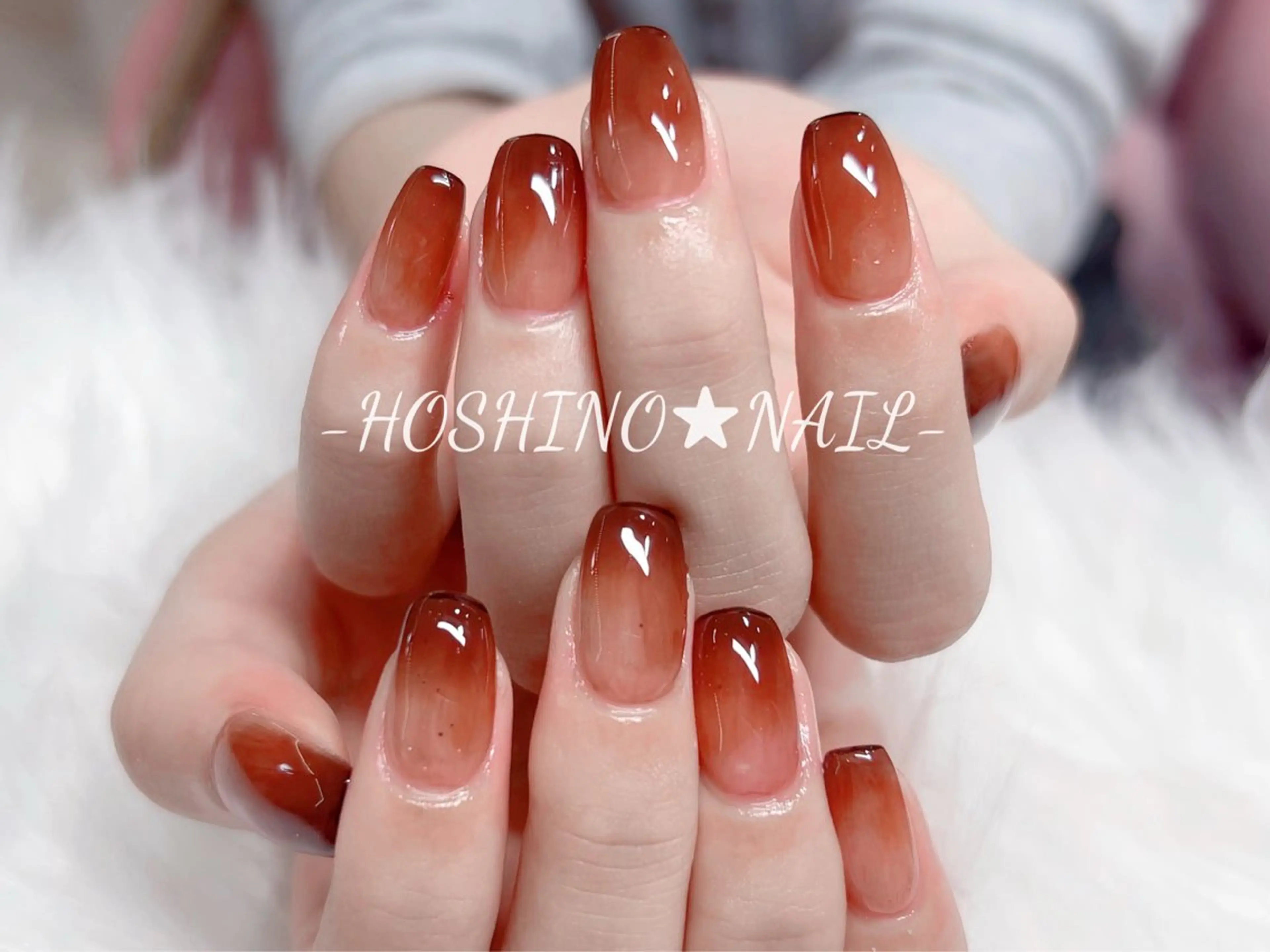 ネイル オーロラネイル チークネイル ドット フットネイル フレンチネイル ハンドネイル ★HOSHINO NAIL★新宿店のネイルデザイン
