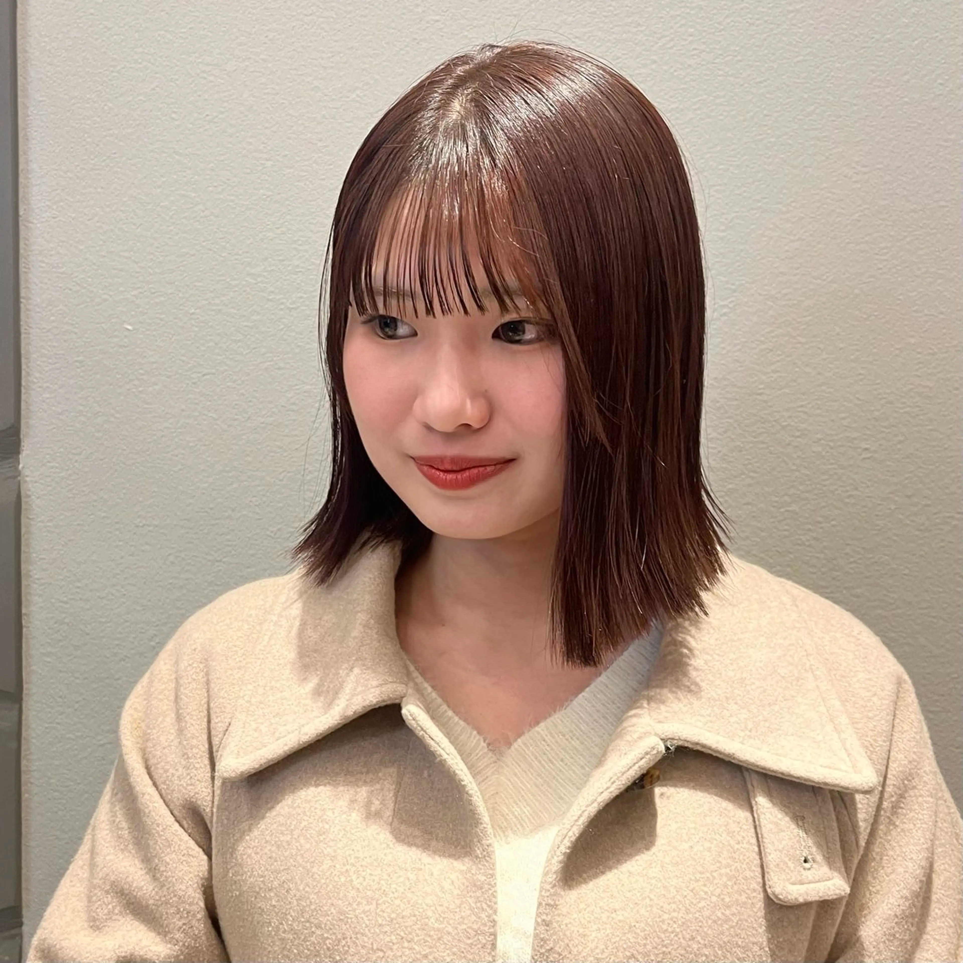 🎟️【髪質改善˚✧₊⁎】カット＋髪質改善カラーの写真