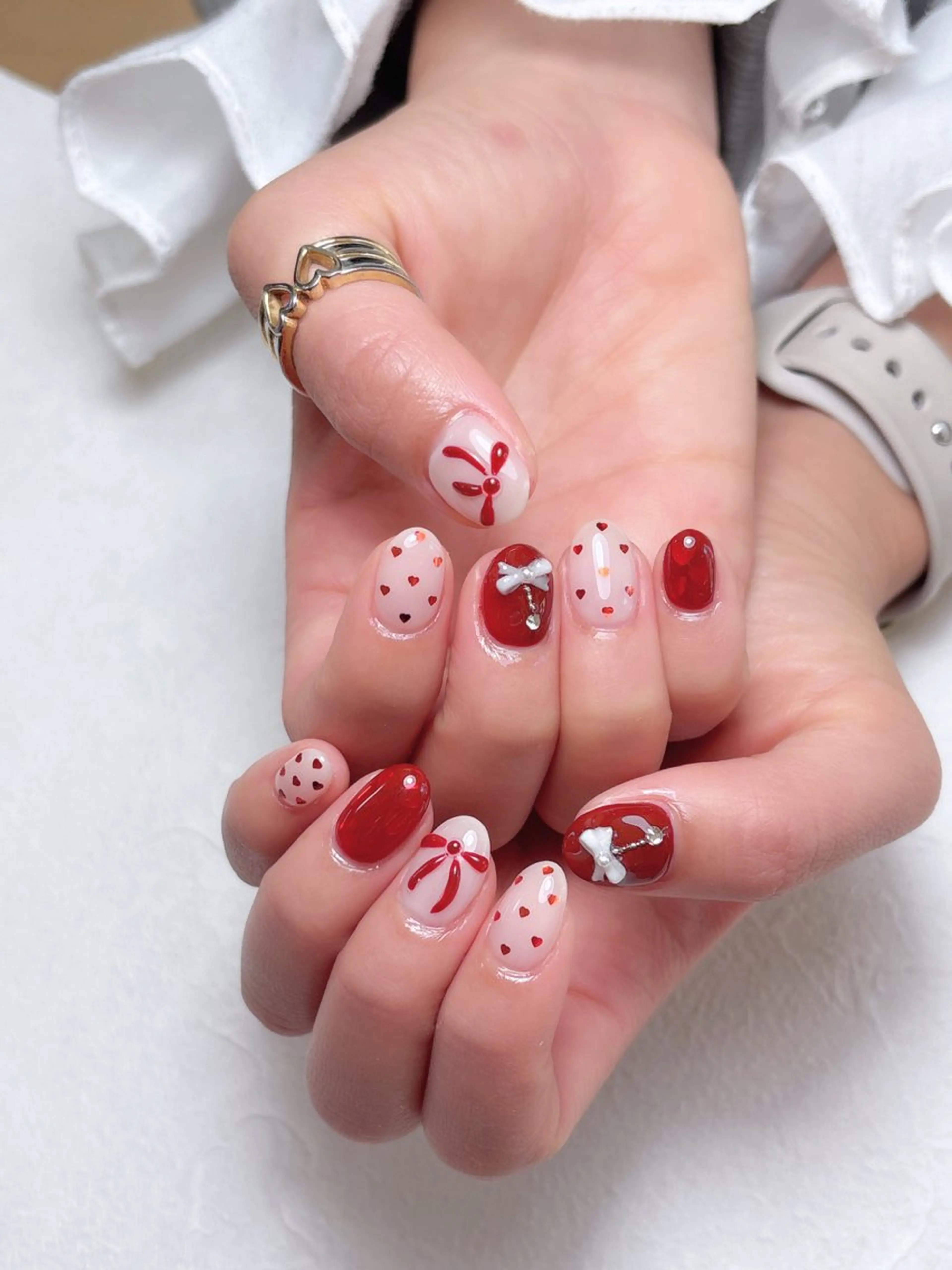 ネイル ハンドネイル 💅ネイルハウス🏡 🎀TOMO🎀のネイルデザイン