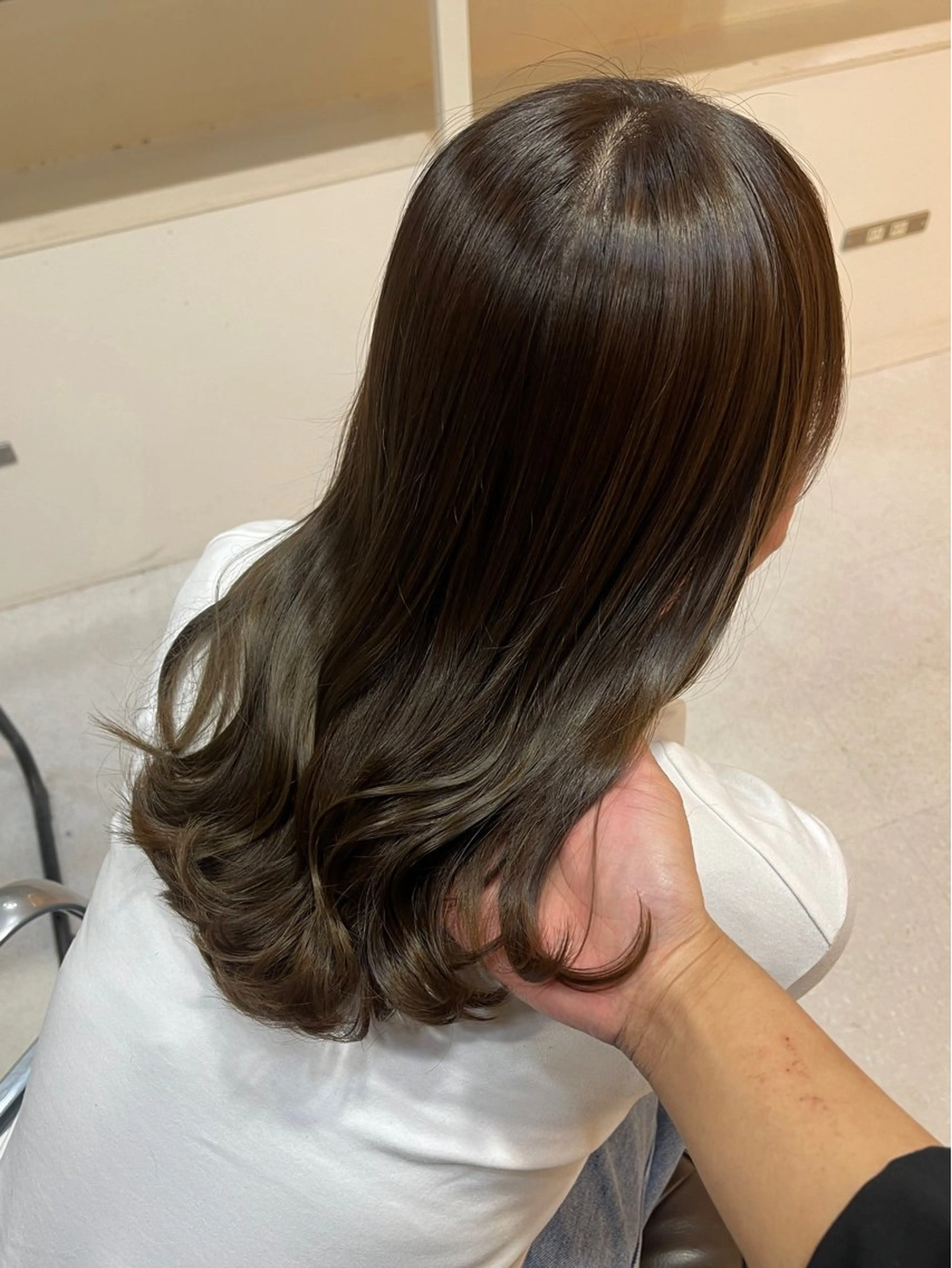 セミロング LABO.所属・門屋 和香那のヘアスタイル