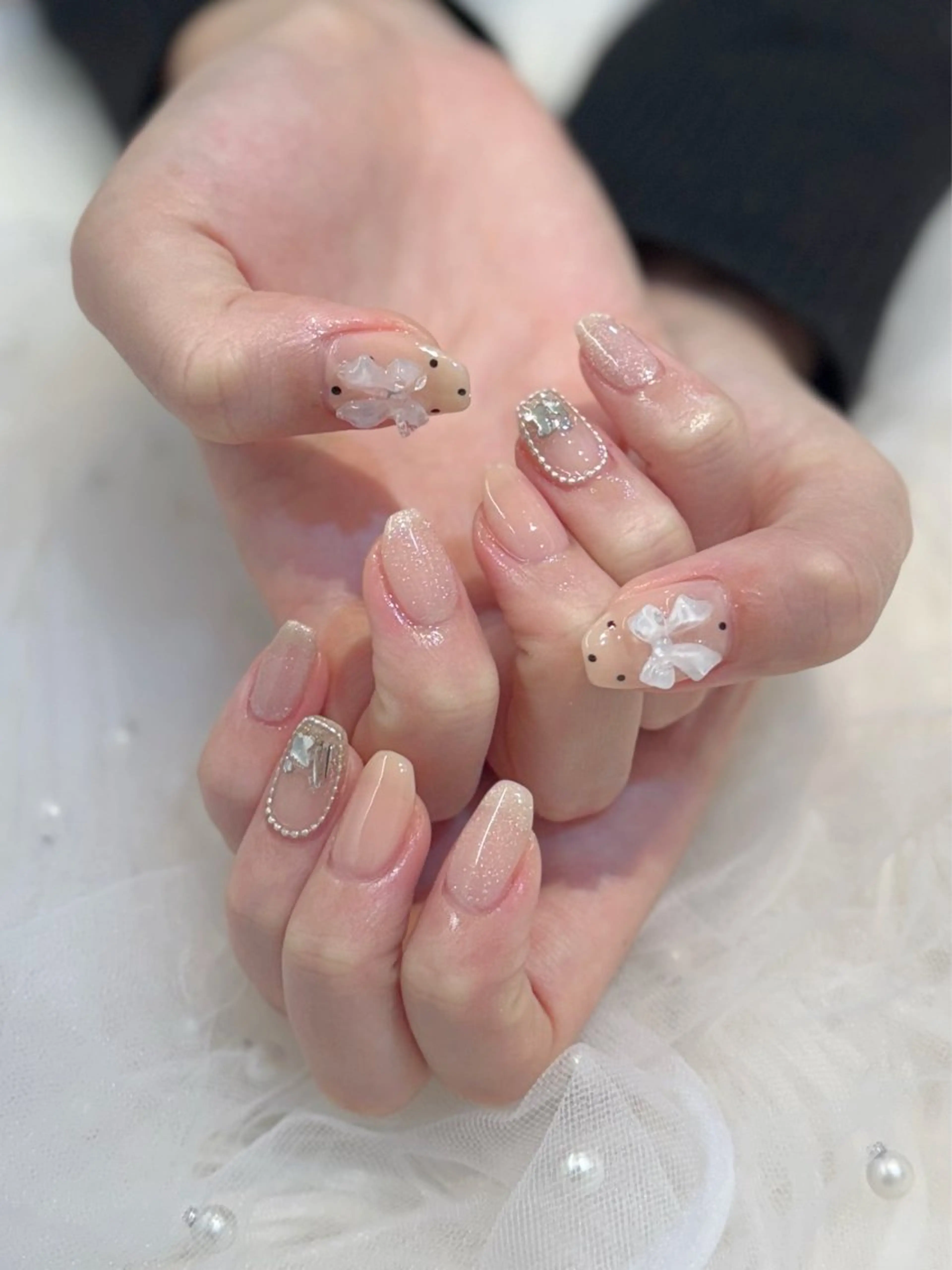 ネイル ハンドネイル ハンドケア Chizuru ☾ ໋のネイルデザイン