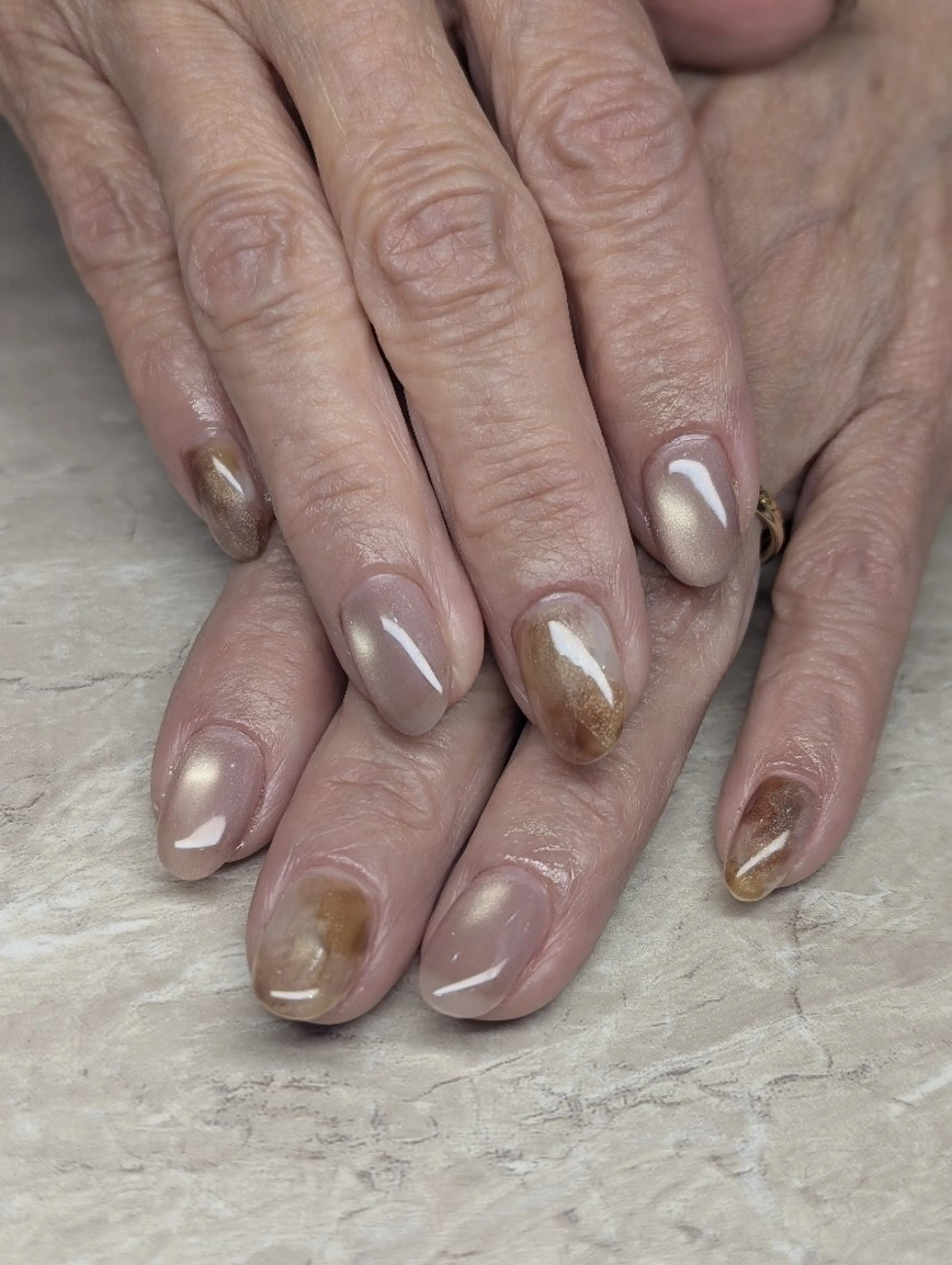 ネイル オフィスネイル 8andyu nail♡のネイルデザイン