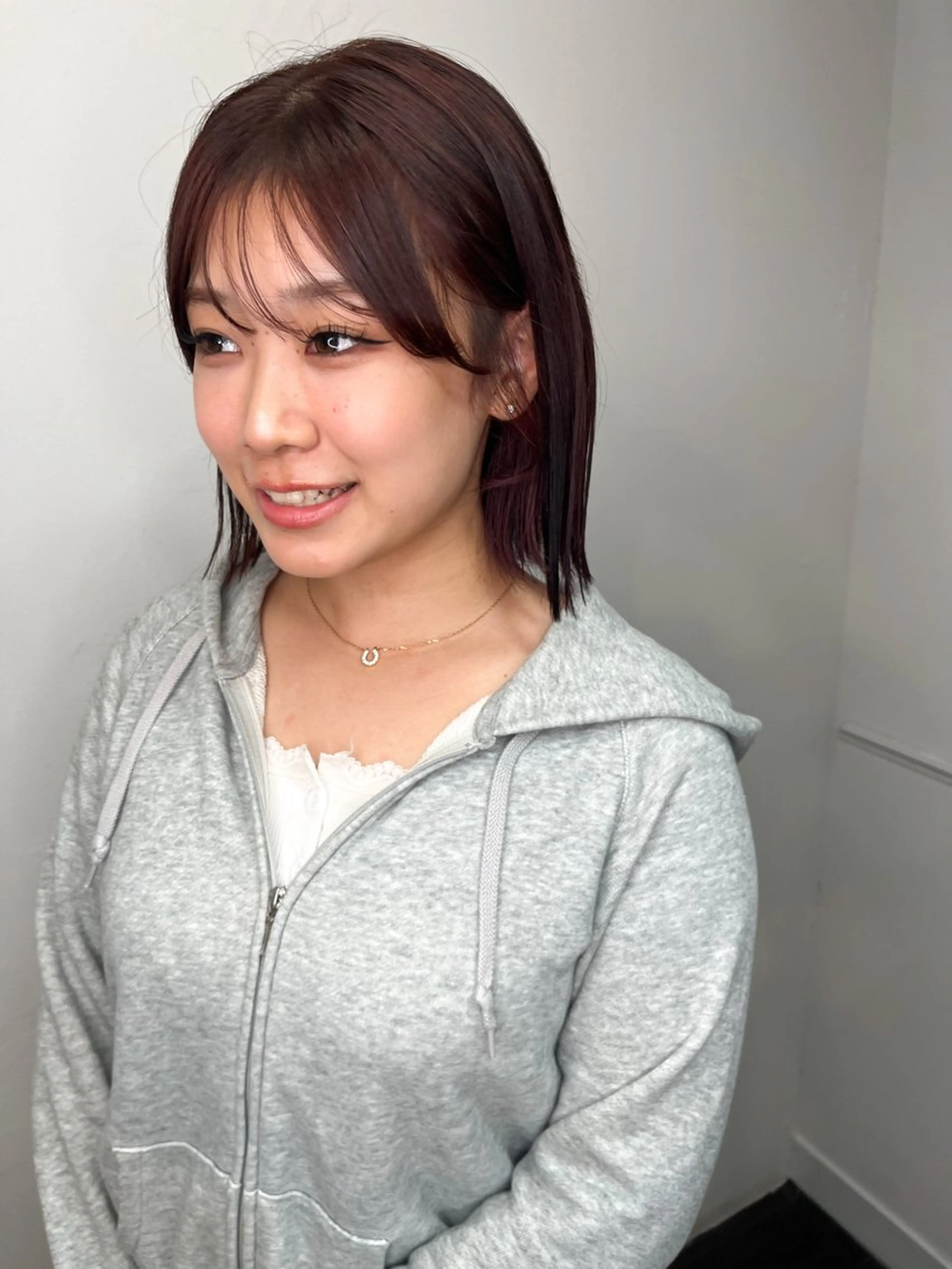 ミディアム カラー ヘアアレンジ 🌼RENA🌼似合 わせのプロ/まつパのマツエク・マツパデザイン