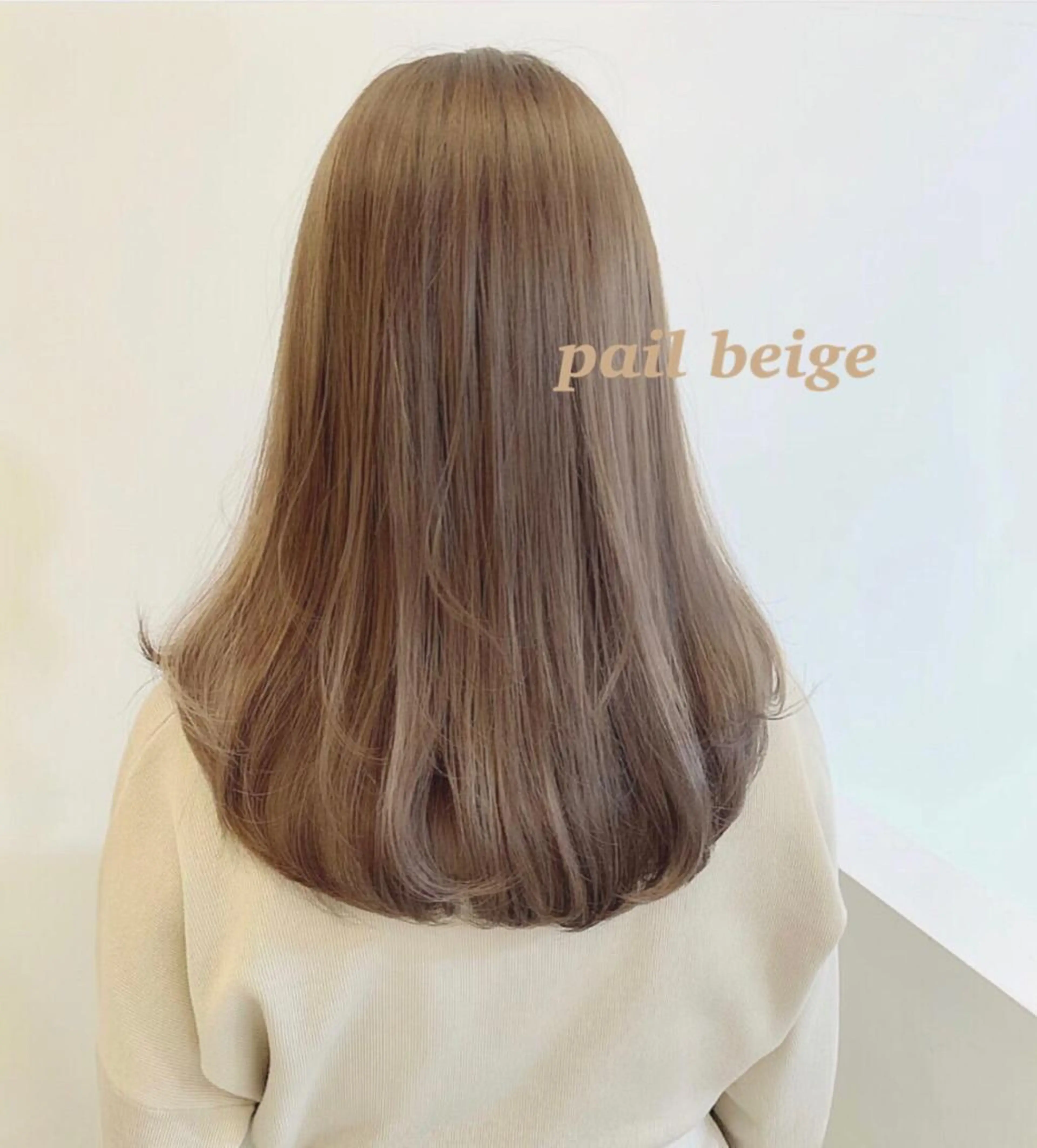 ロング カラー ヘアアレンジ ベージュカラー ブリーチ ブリーチなしカラー ロング topstylist 芳賀みなみのヘアスタイル