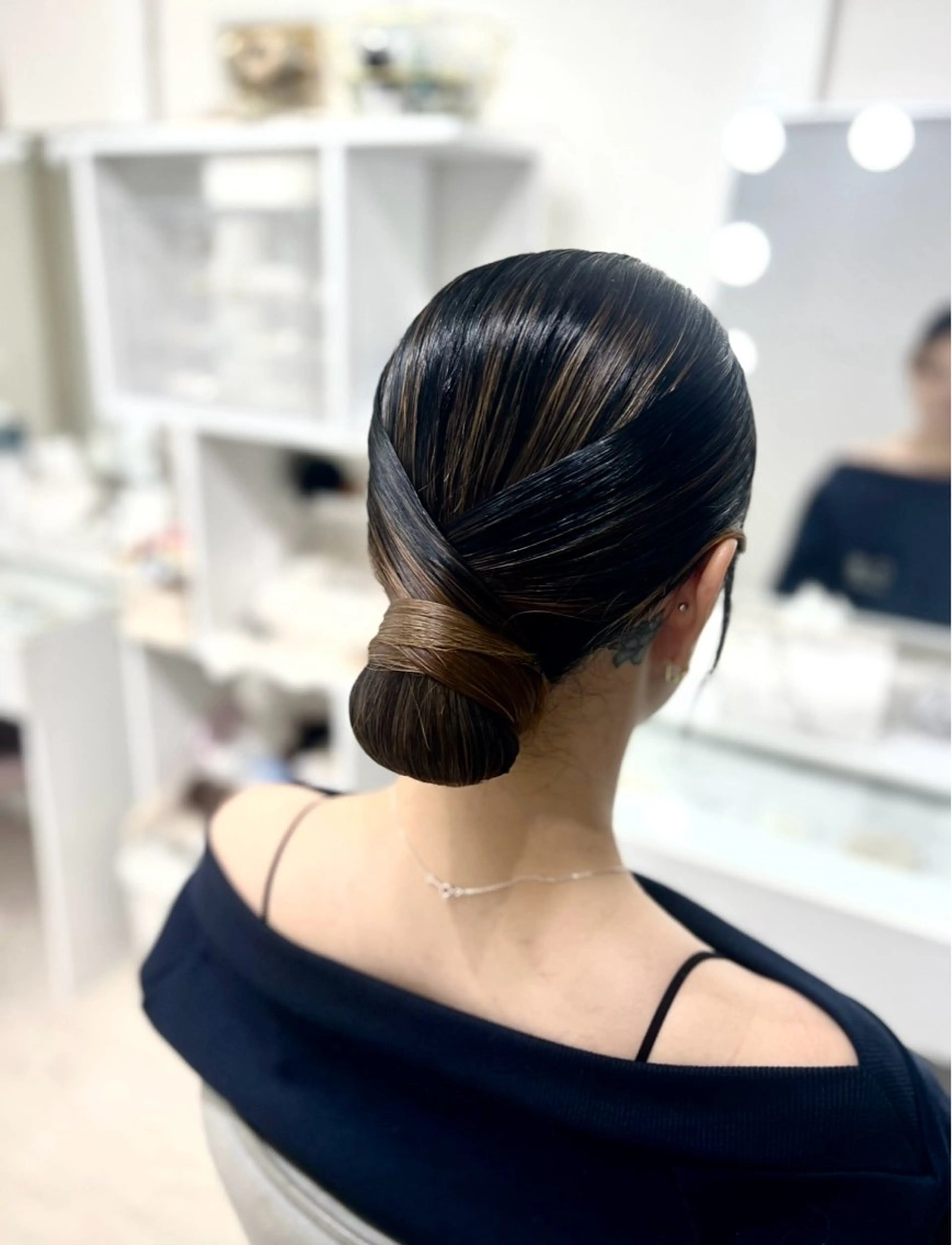 ロング ヘアセット 金山/ヘアメイク 佐野 妃都美のヘアスタイル