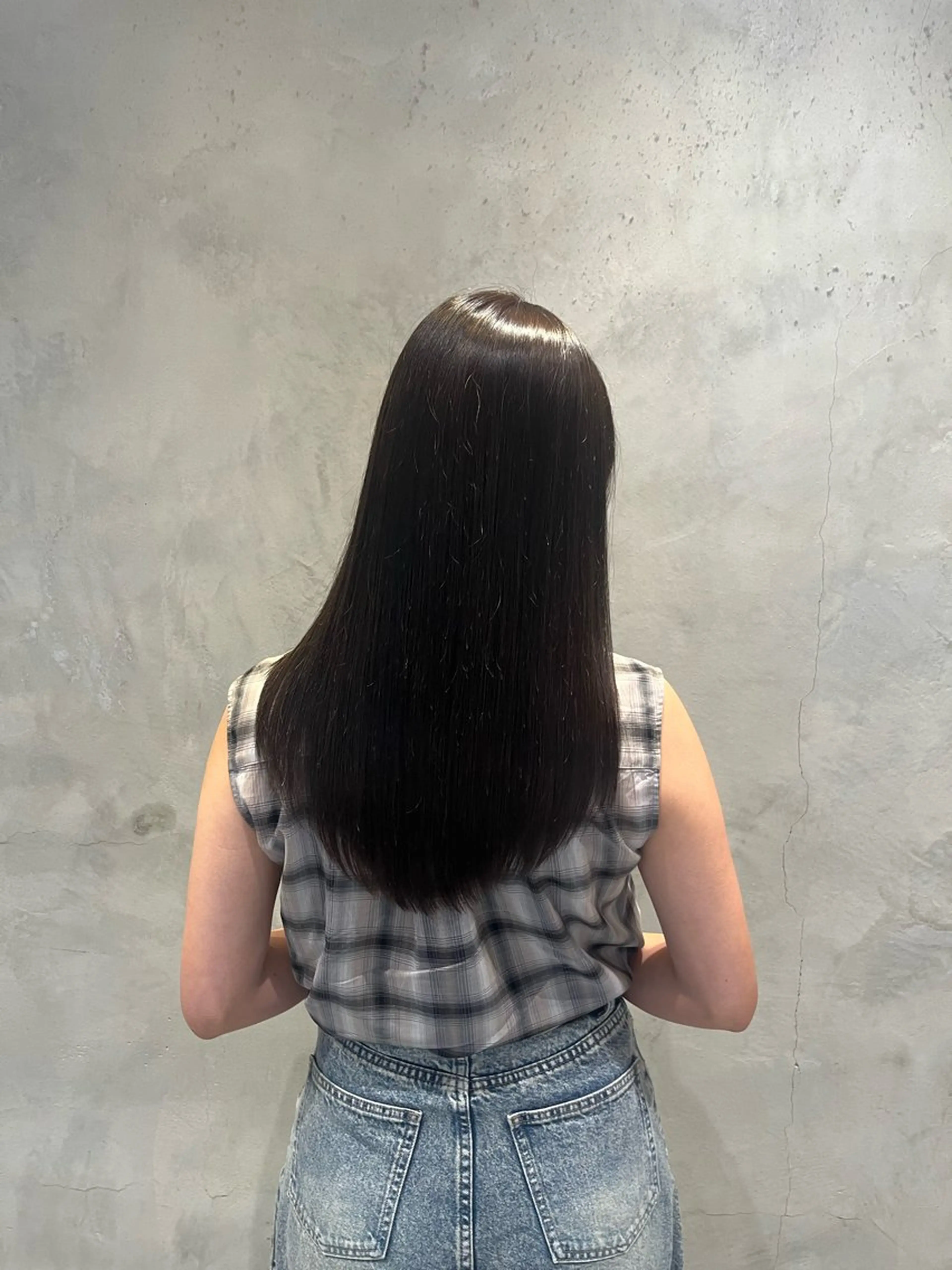 ミディアム ヘアカラー 小杉真央 🕊🫧のヘアスタイル