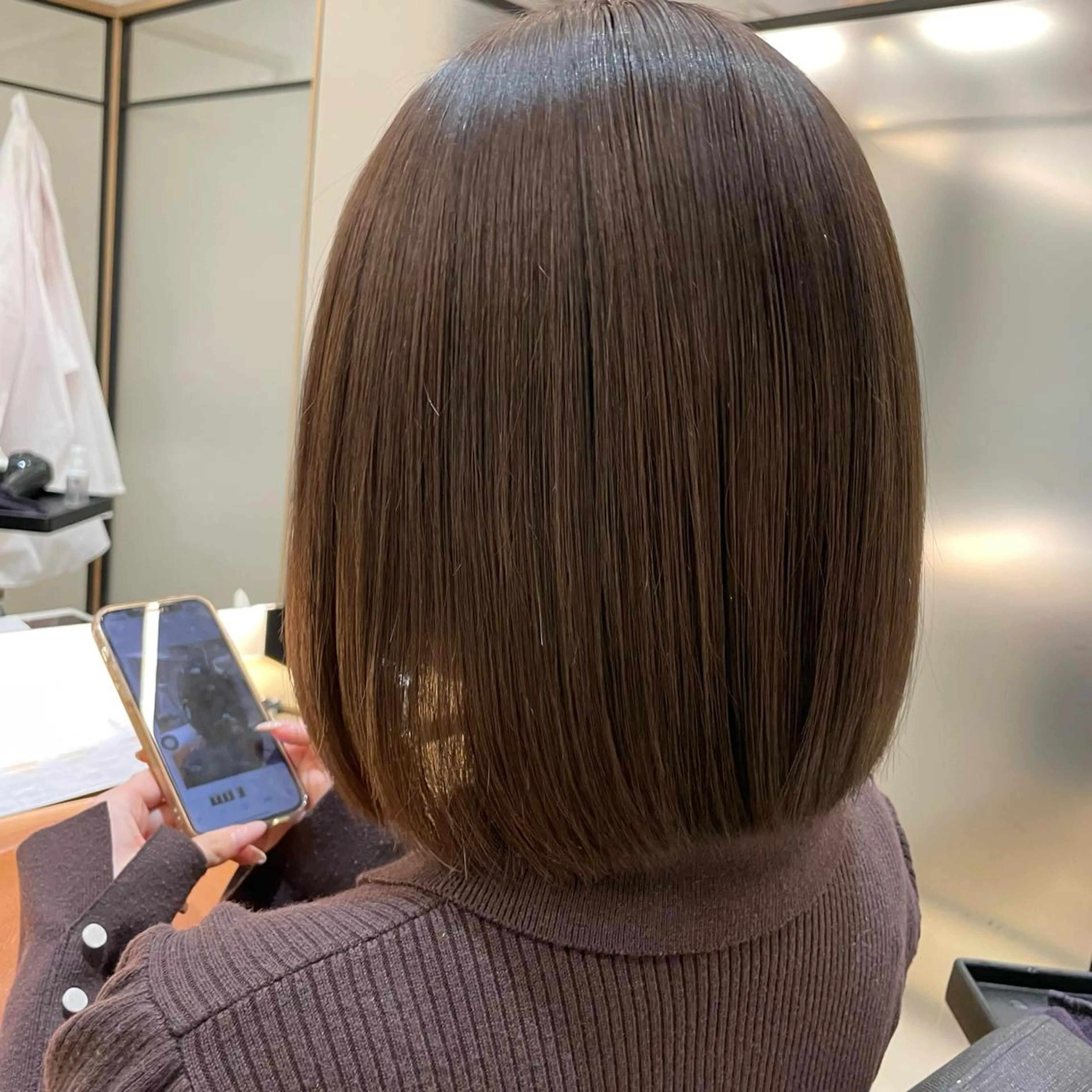 ミディアム ヘアカラー Nao 【EIGHT札幌】のヘアスタイル
