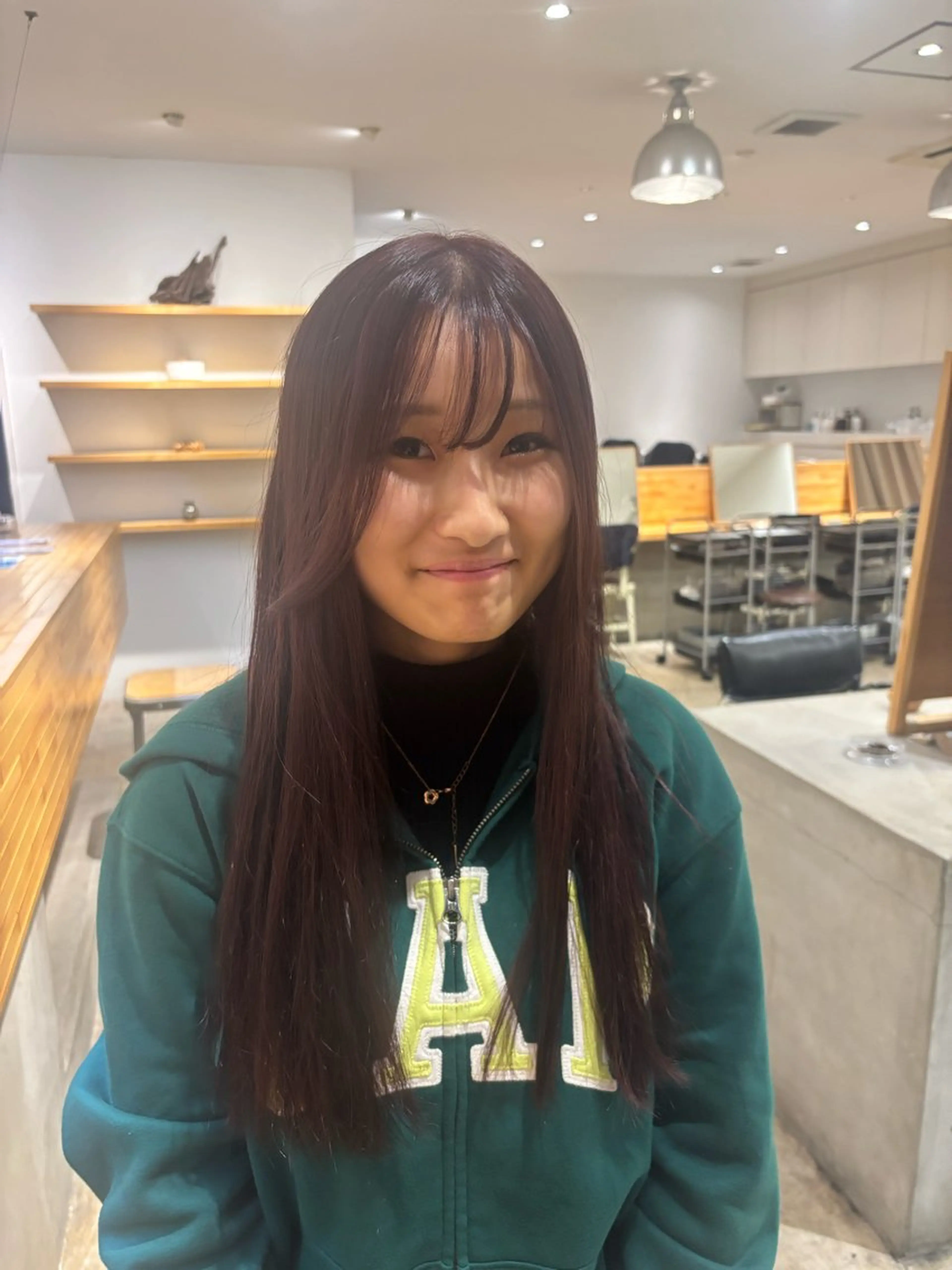 ロング カラー ヘアカラー NAVY/ Miharuのヘアスタイル