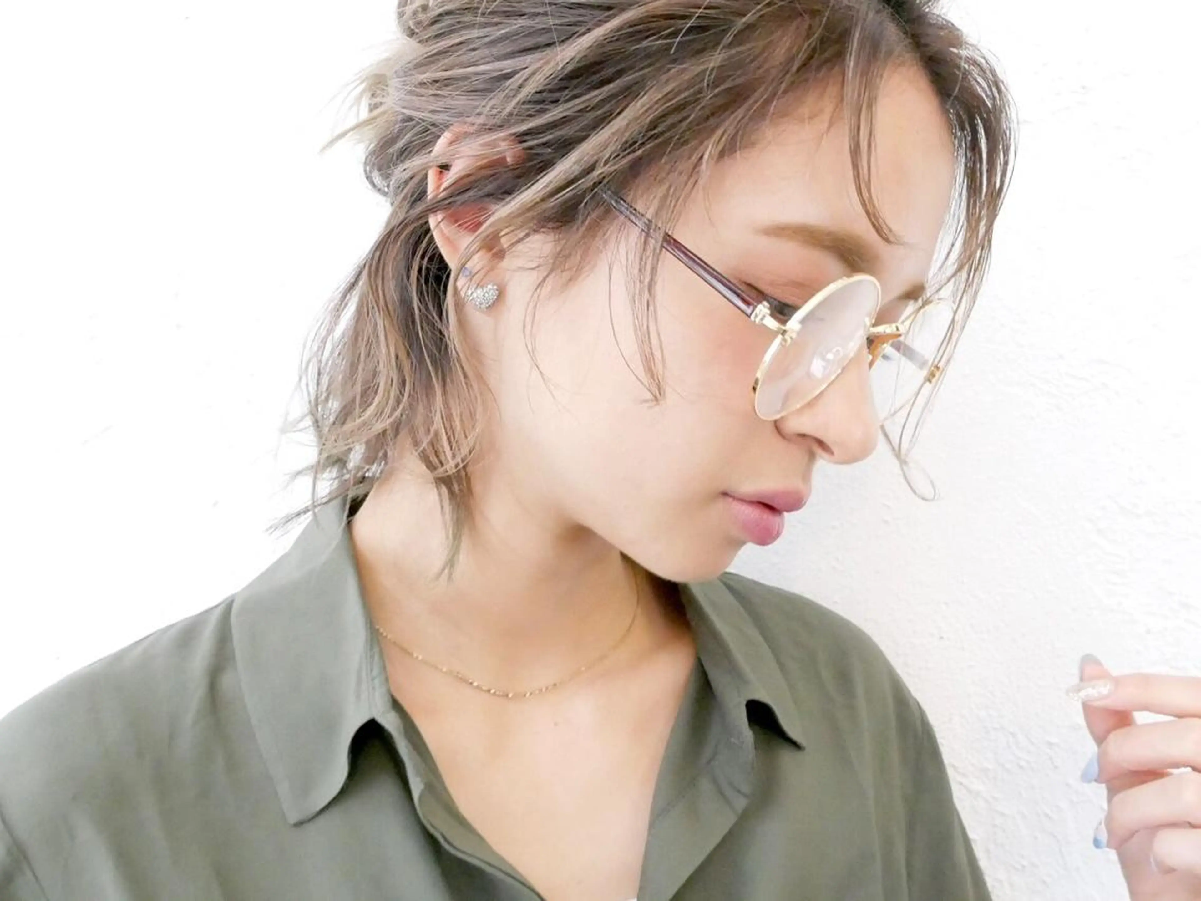 ショート カラー ヘアアレンジ 髪質改善美容師 中村　一のヘアスタイル
