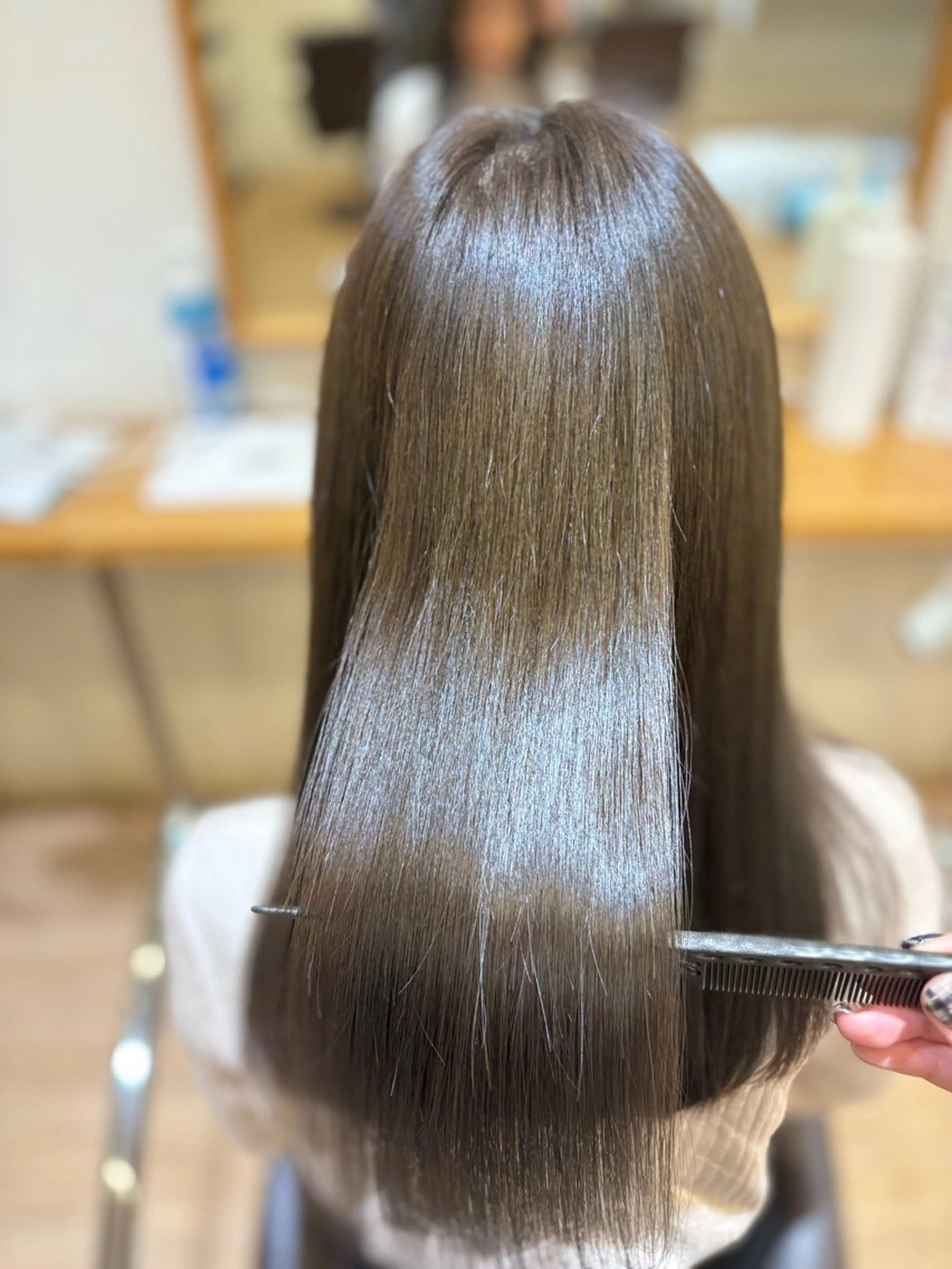 セミロング カラー Loops 北山田所属・すなが/ カットモデル募集中のヘアスタイル