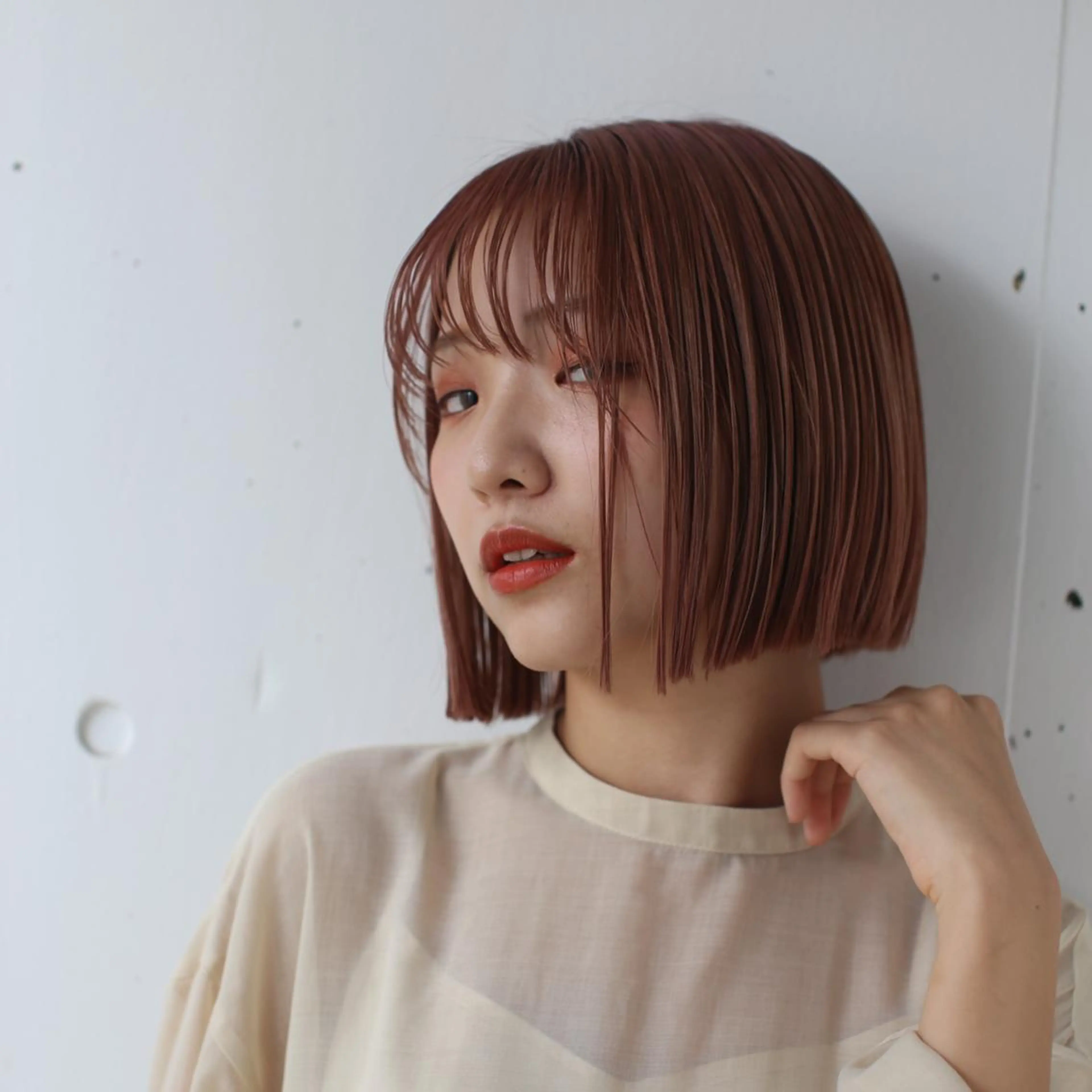 カット 【ボブスタイル】の写真