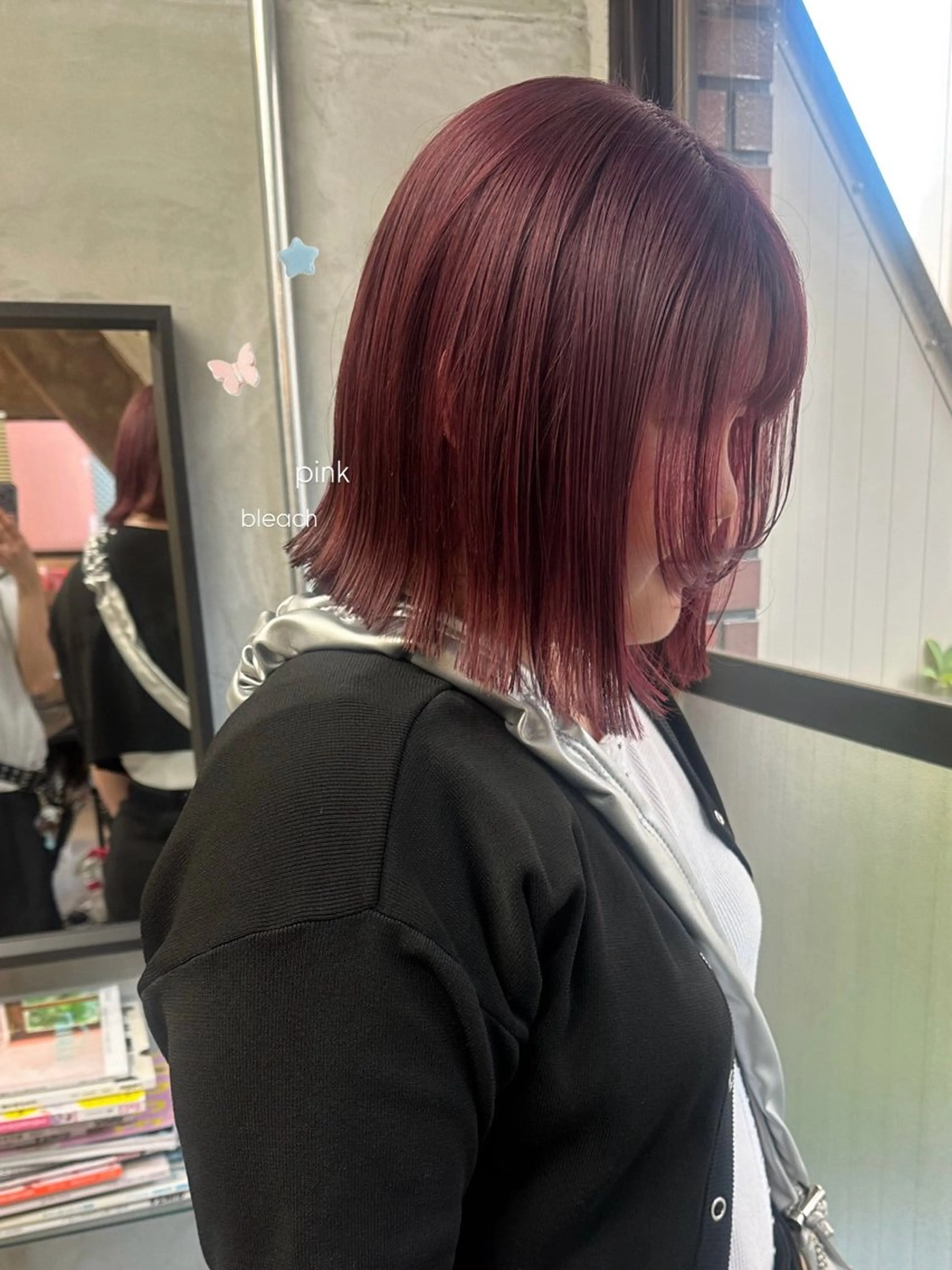 ミディアム カラー カット ヘアカラー トリートメント 暖色/レイヤーカット 🌙オノユリカのヘアスタイル