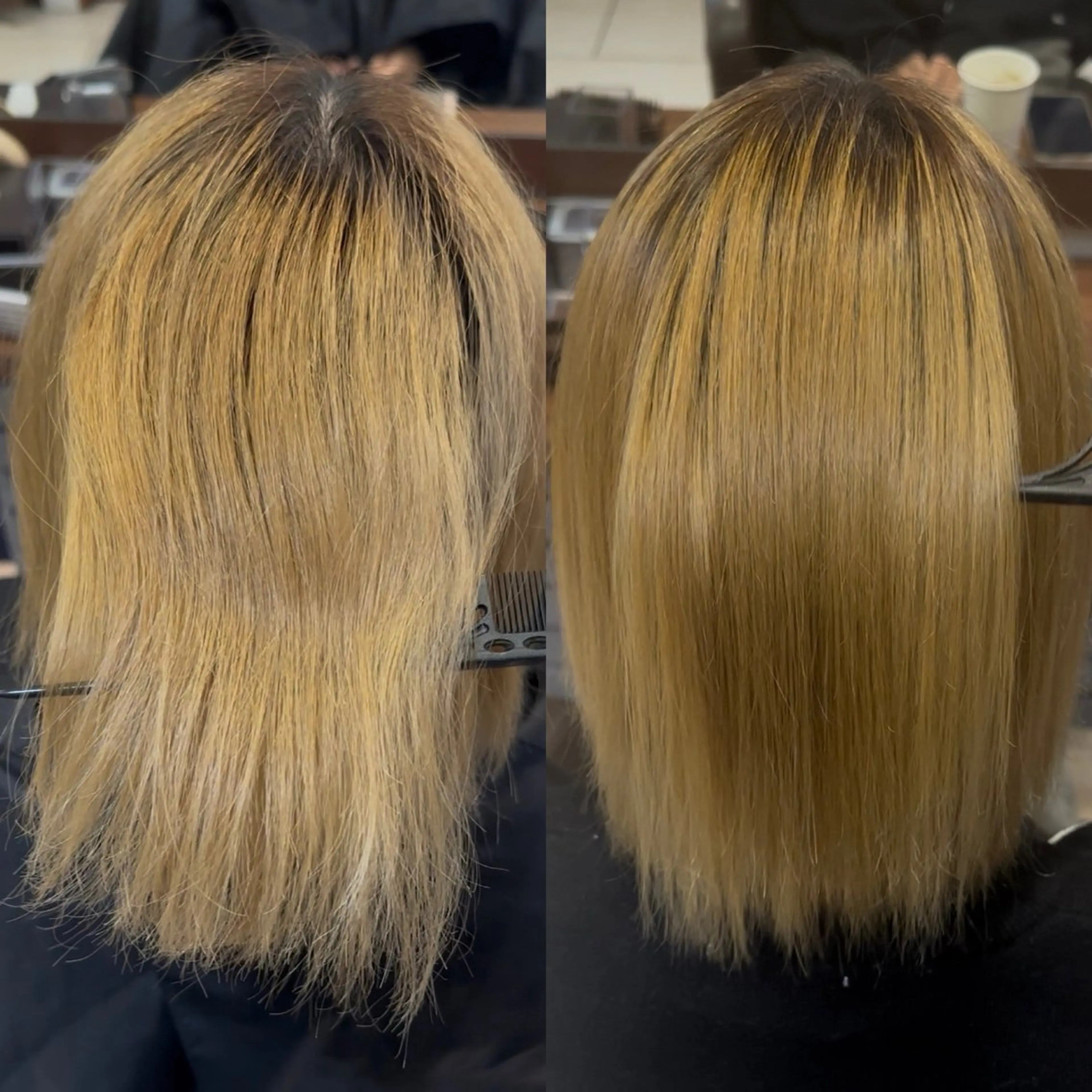 ミディアム 縮毛矯正 ルシクラージュ武蔵小杉店所属・武蔵小杉【美髪縮 毛矯正】丸山智久のヘアスタイル