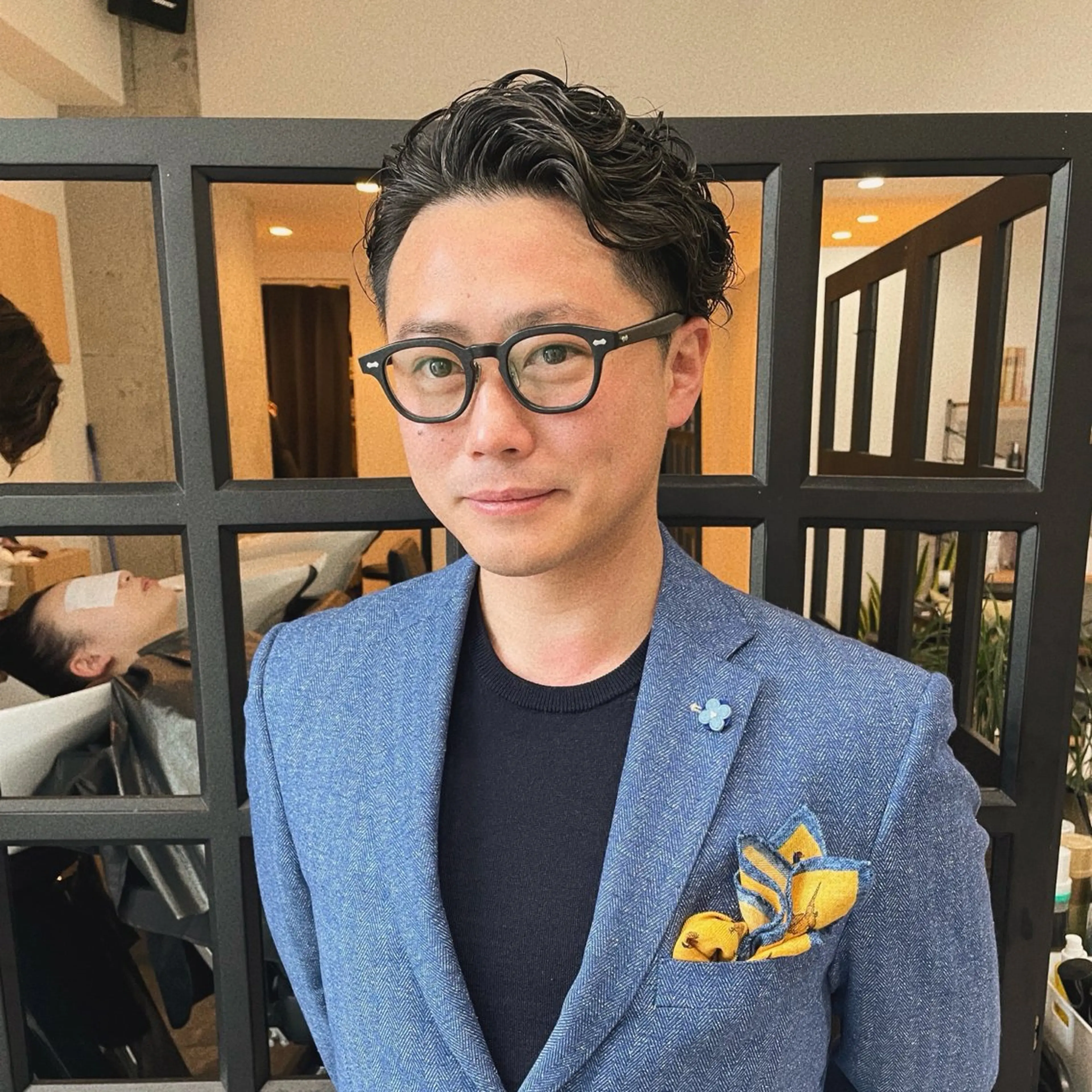 ショート パーマ メンズ ビジネス メンズパーマ メンズショート 刈り上げ ショートヘア カット パーマ 堀江将太朗/恵比寿/ メンズカットのヘアスタイル
