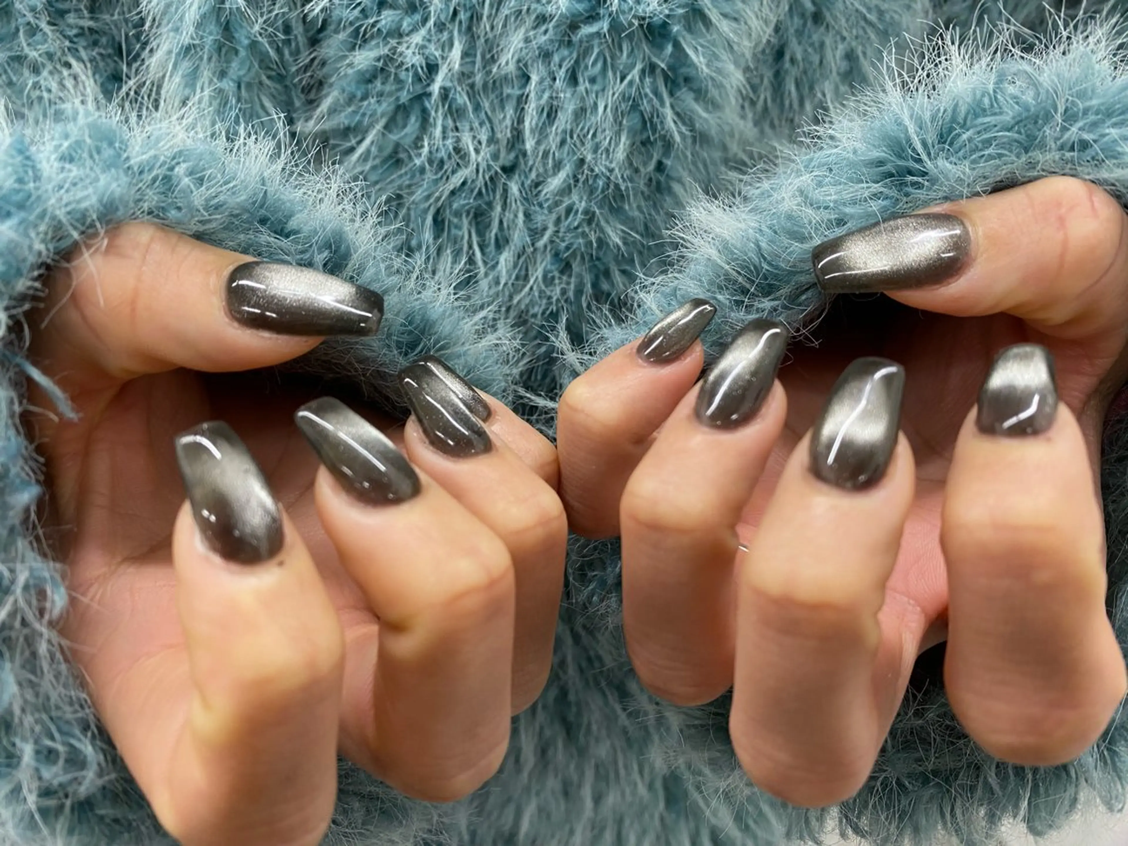 オフ込み⚡️マグネット/ミラー/フラッシュ　ワンカラーコースの写真