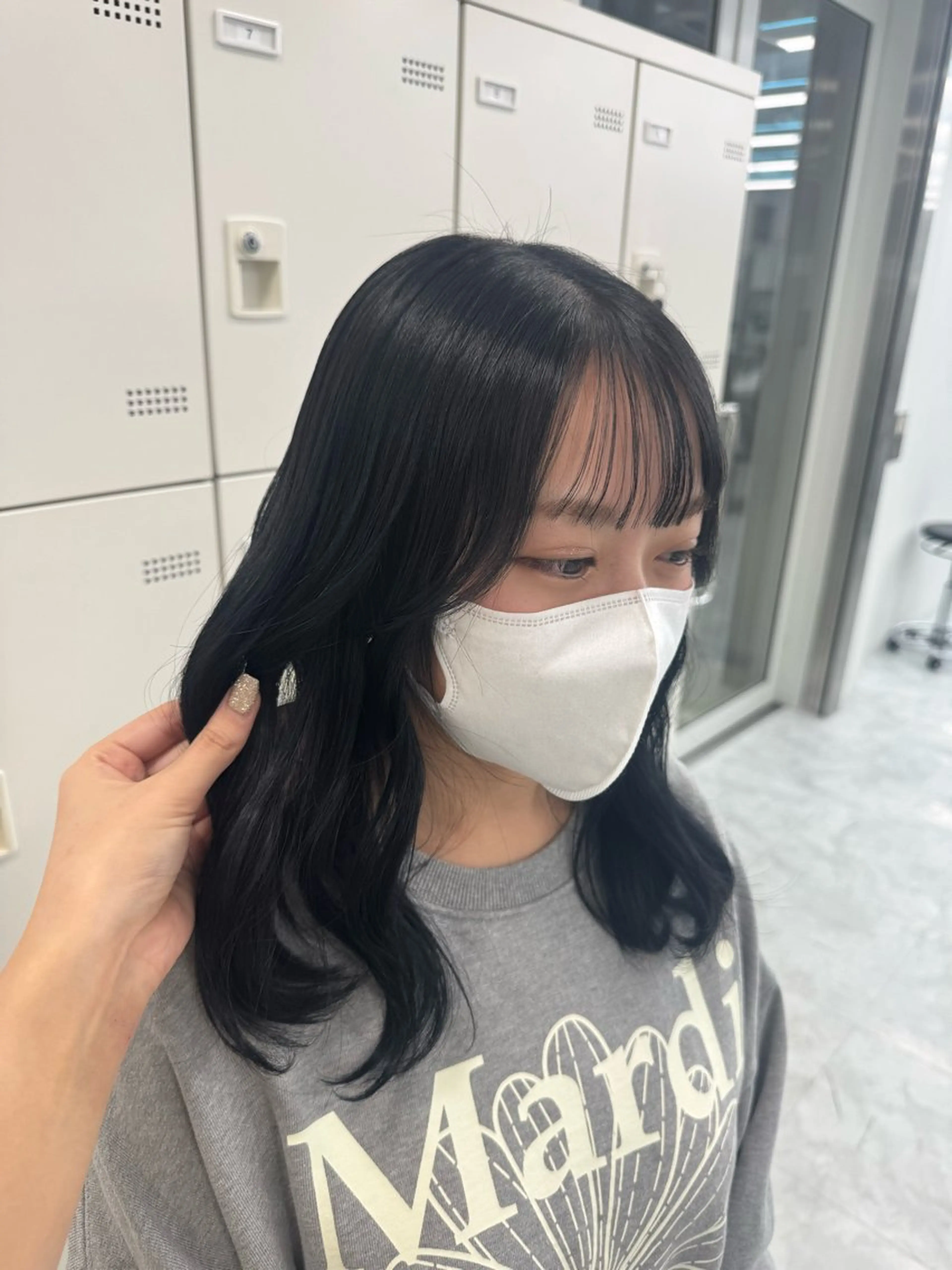 カラー noa🫧ナチュラル 艶感🏹グレージュのヘアスタイル