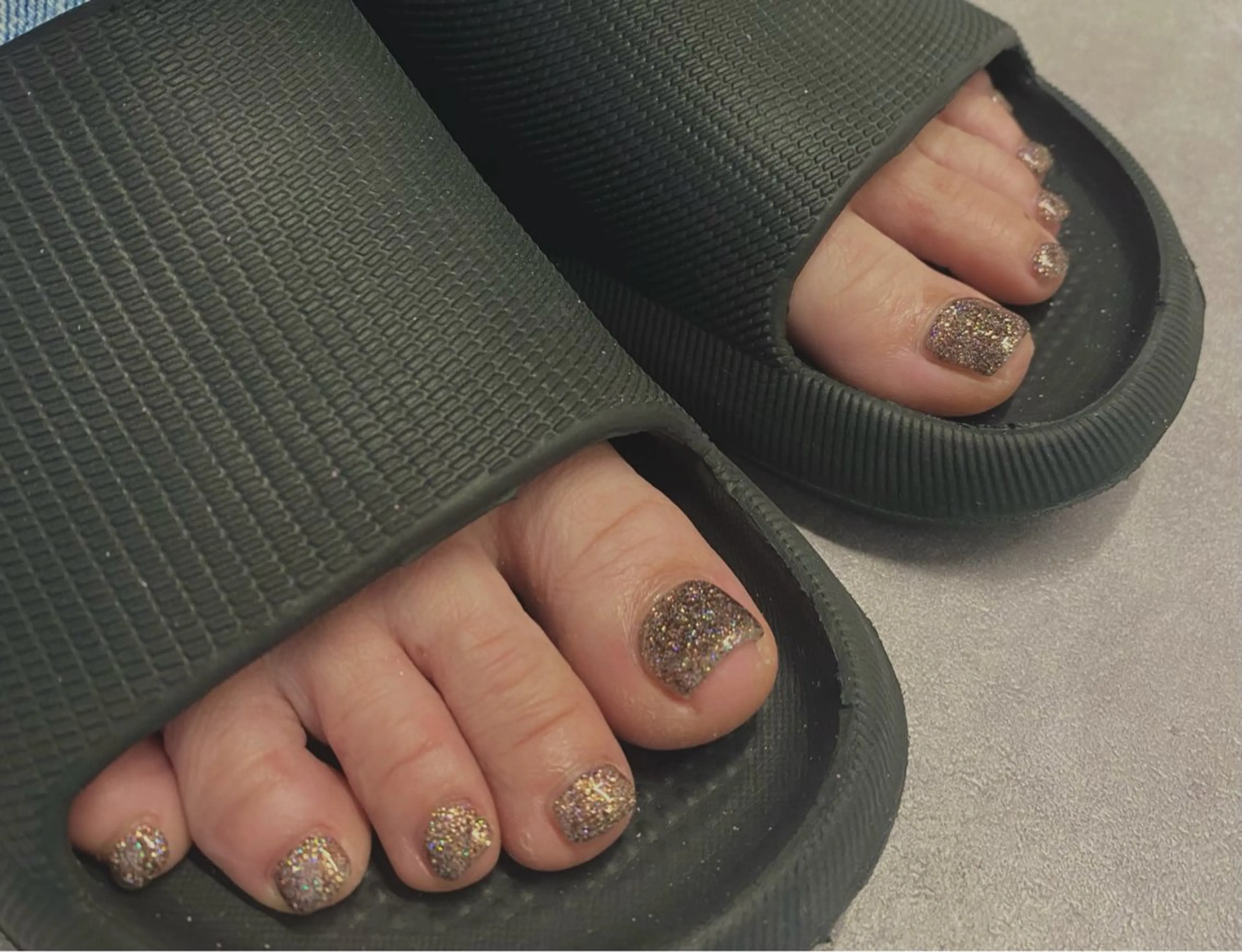 ネイル ラメ(グリッター) ハンドネイル mori yuina ┆͓̽ NUDGEのネイルデザイン