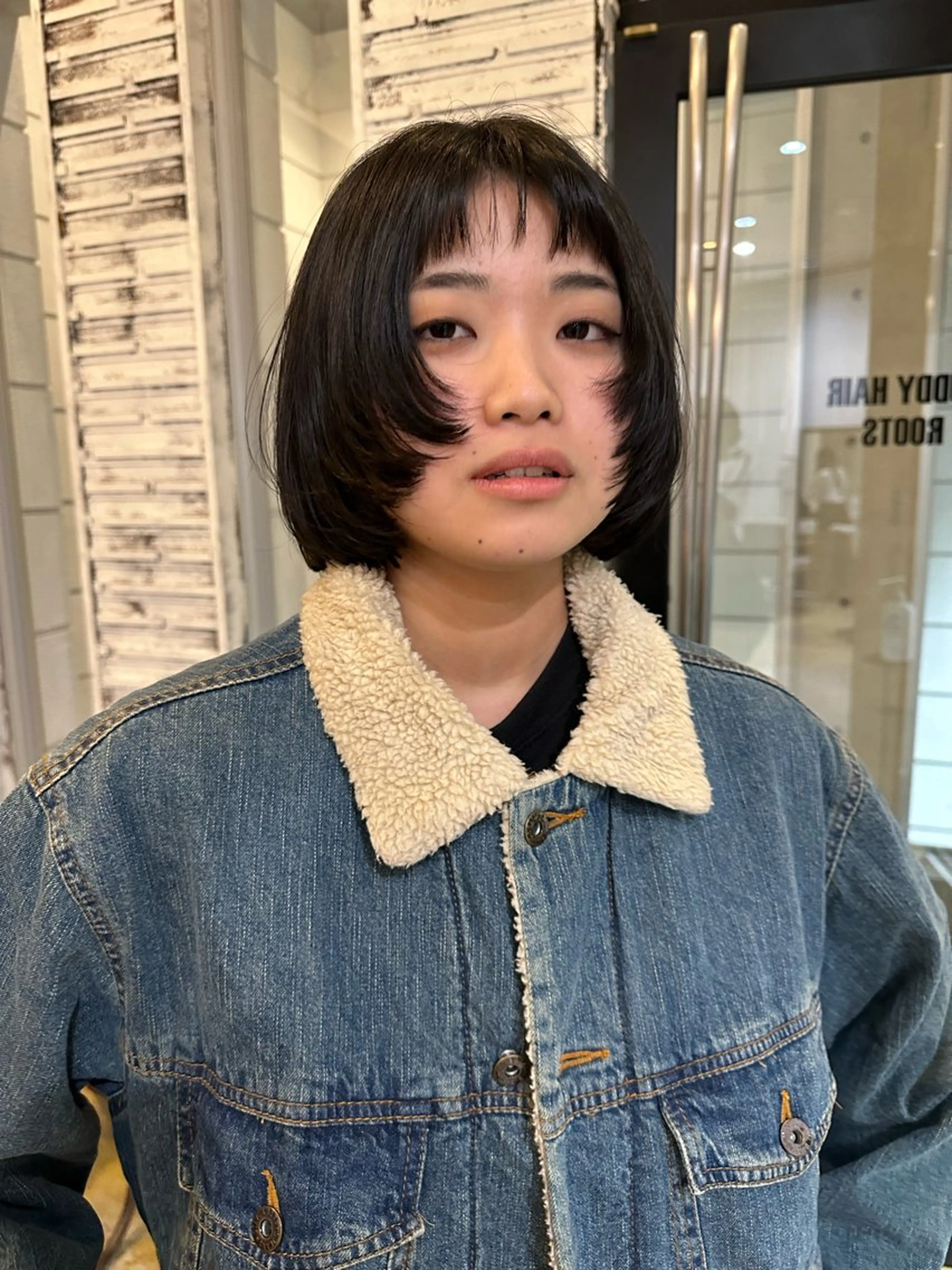 ショート ショートレイヤー ボブ 顔まわりレイヤー ハッシュカット レイヤーカット カット ✨艶ブリーチカラー✨ 酸性ストレート光太郎のヘアスタイル