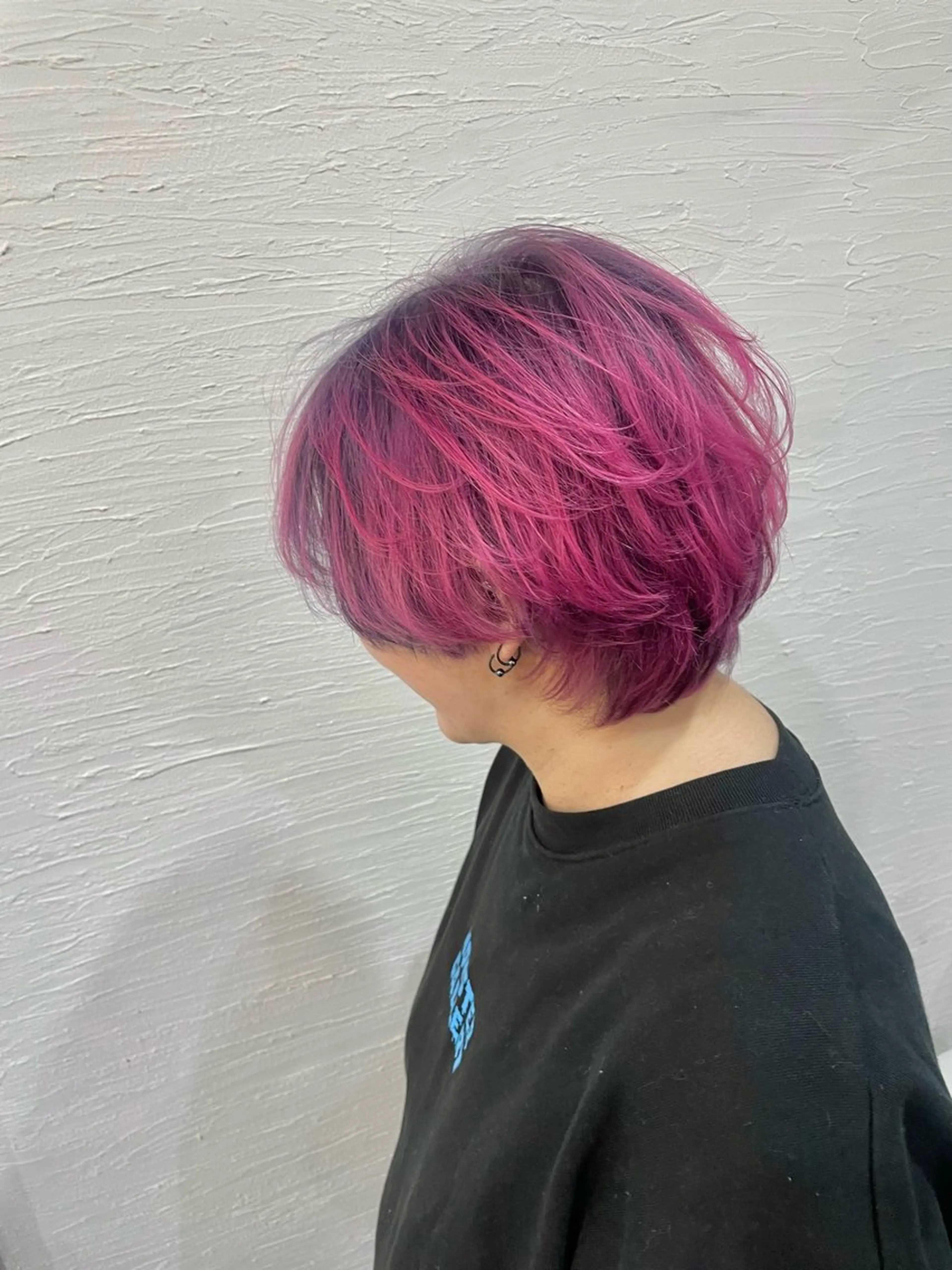 ショート カラー ミユル/ 盛れるエクステ🎀✨のヘアスタイル