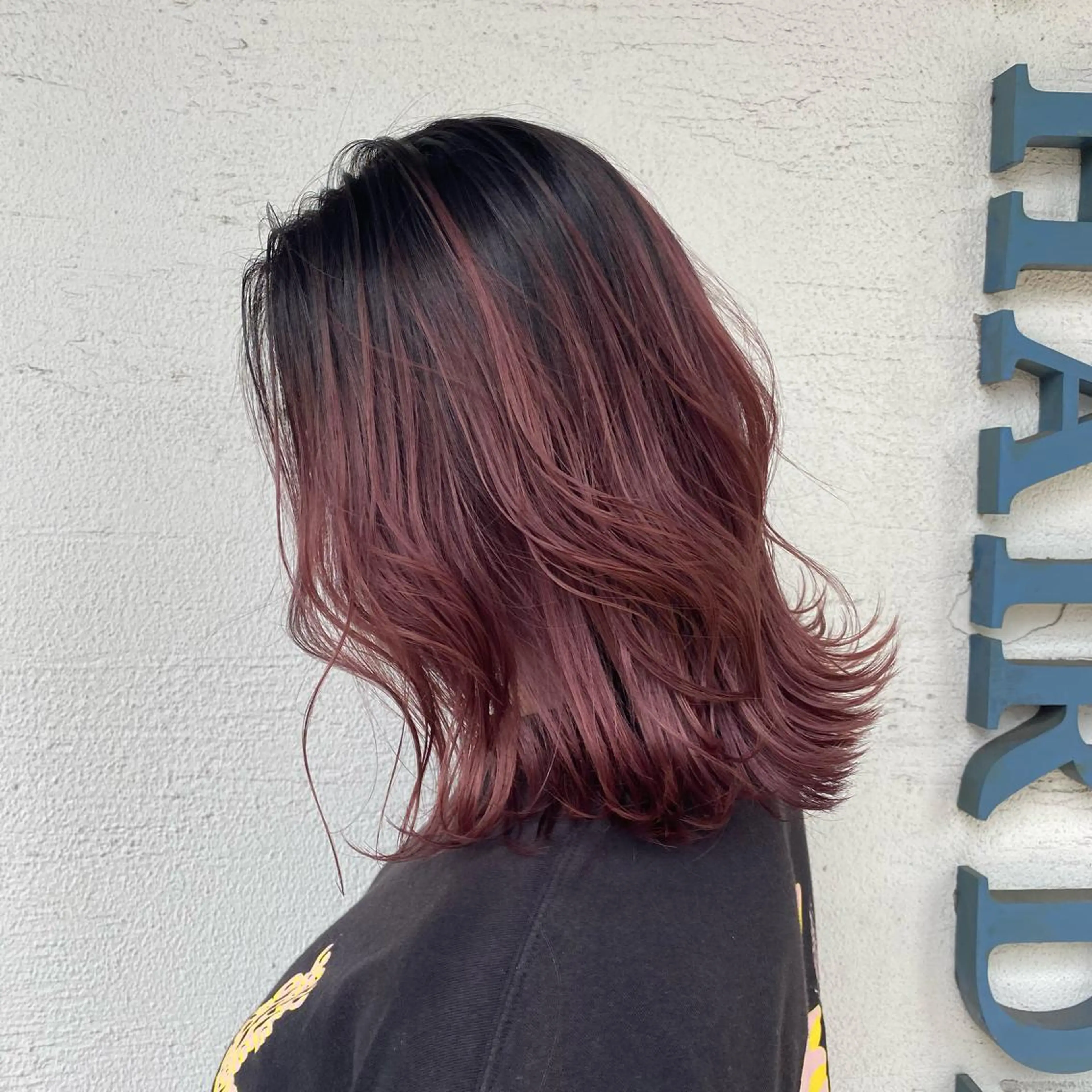 ミディアム カラー CURIO/南船場 /RIN💈🍎のヘアスタイル