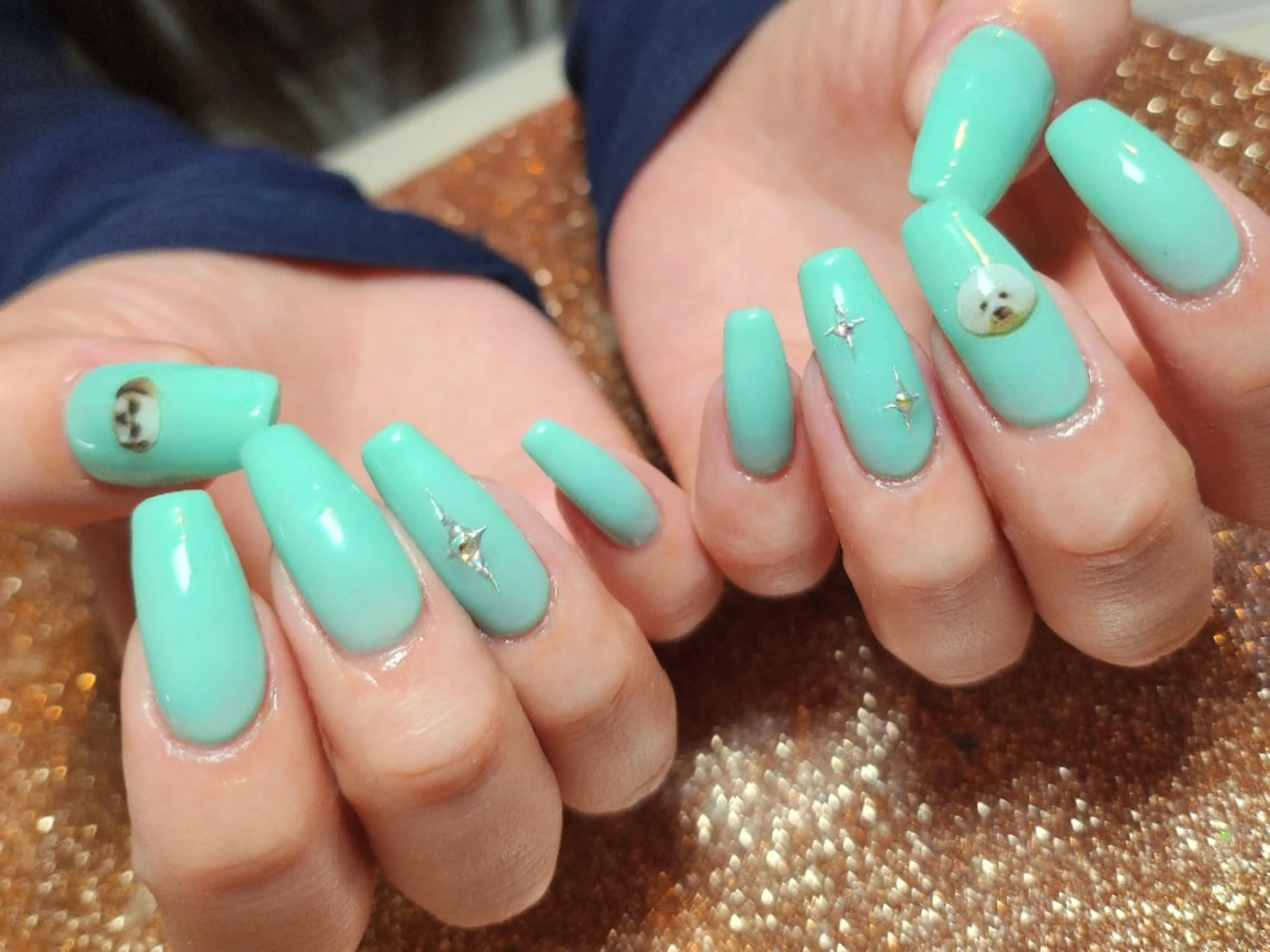 ネイル ハンドネイル 💜bora .のネイルデザイン