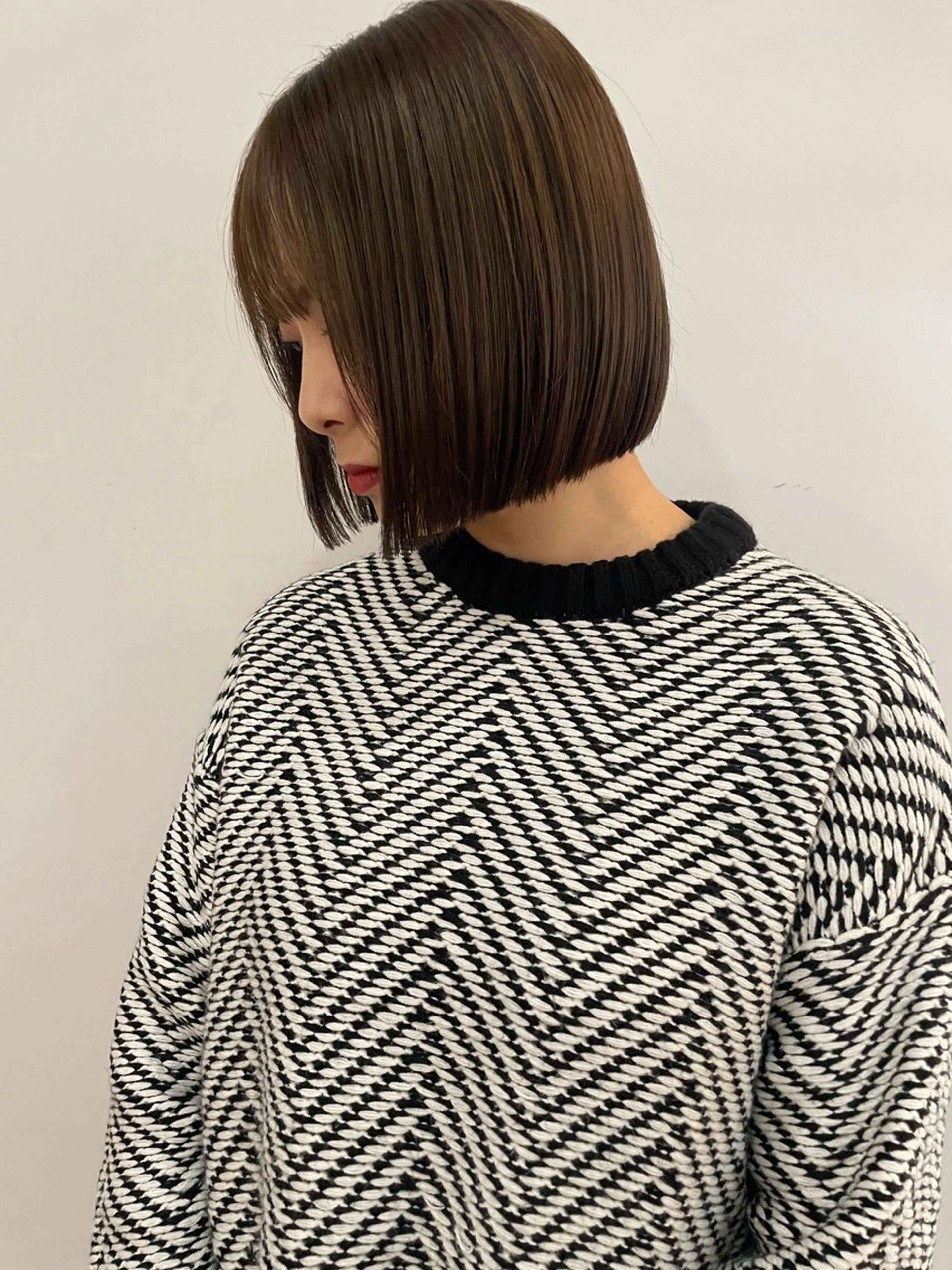 ハナ🌼 ボブ/透明感カラーのヘアスタイル