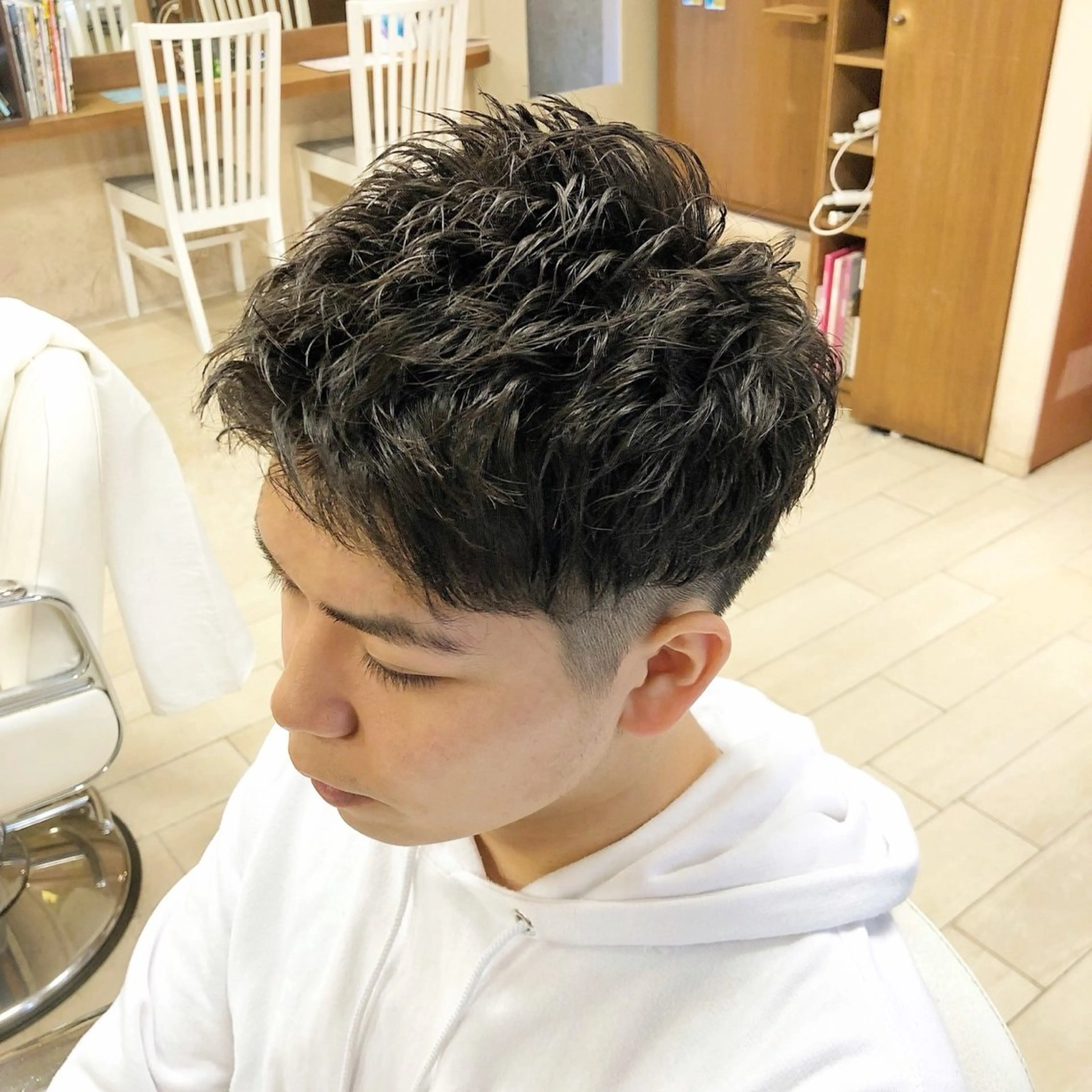 コテパーマ＋眉カット（カット❌）の写真