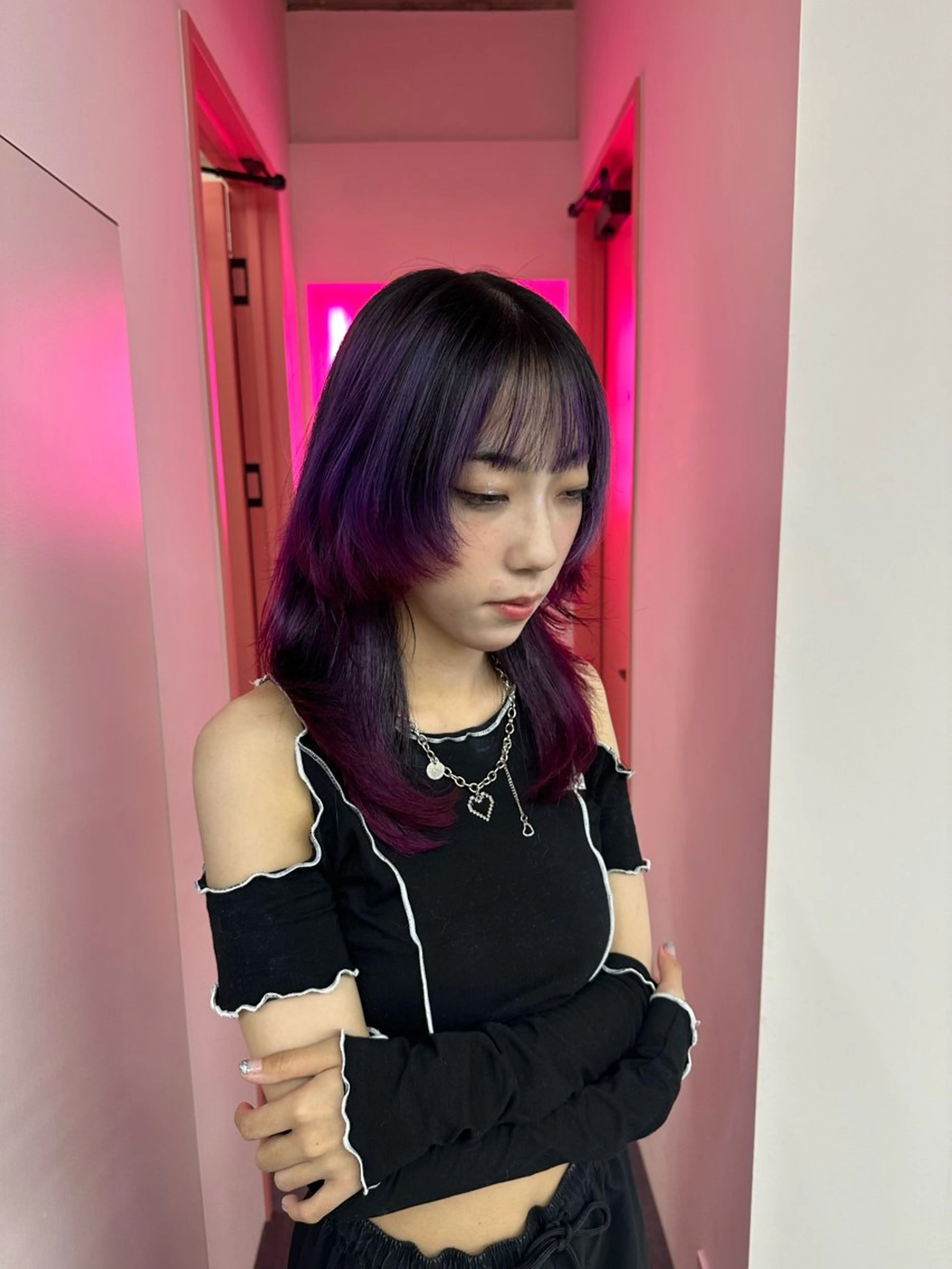 カラー ブリーチカラー 特化/MAHIROのヘアスタイル