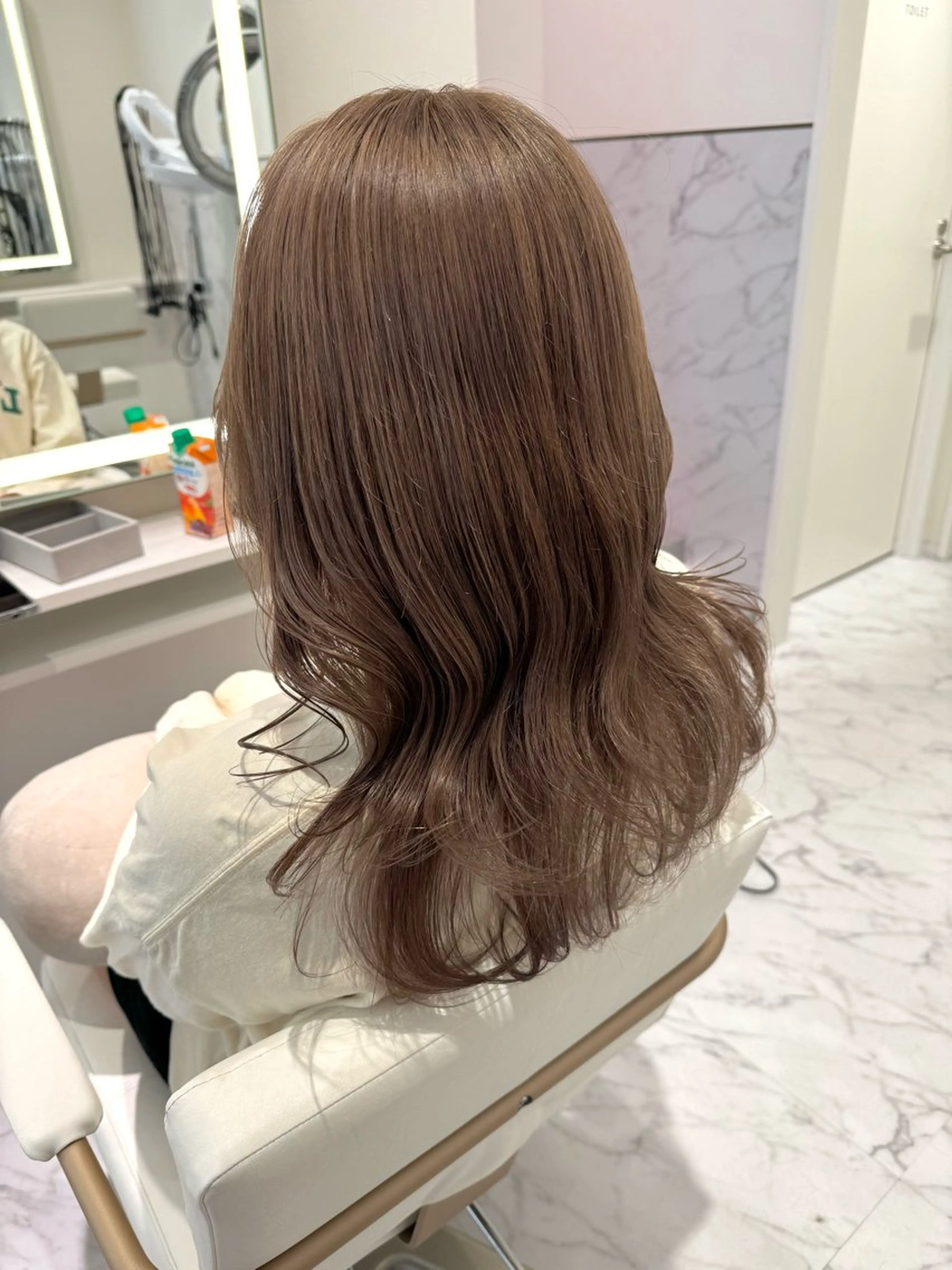 ロング カラー ヘアカラー ParveMix🍀 藤原愛未のヘアスタイル
