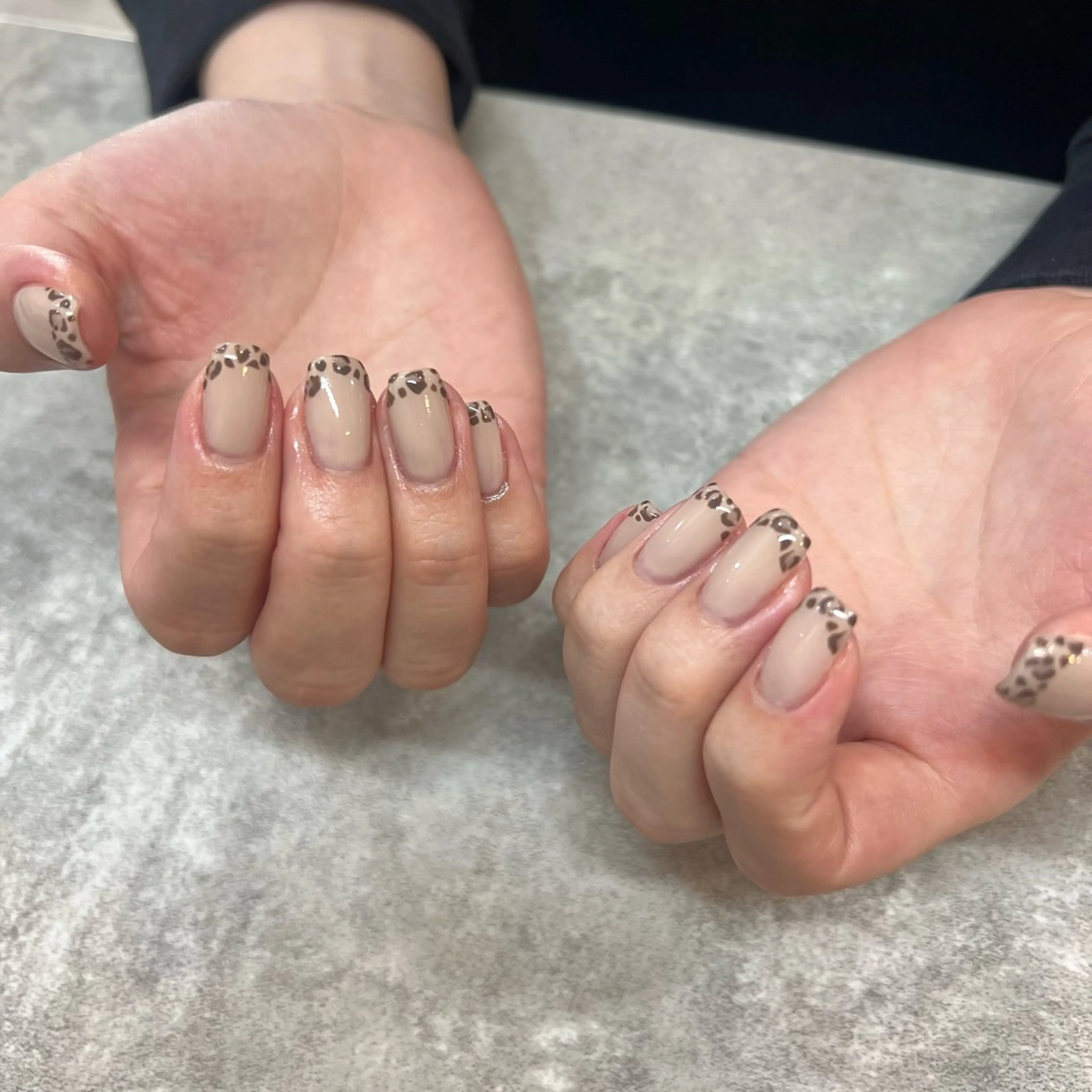 ネイル アニマル柄 ハンドネイル Chula nail .suzukaのネイルデザイン