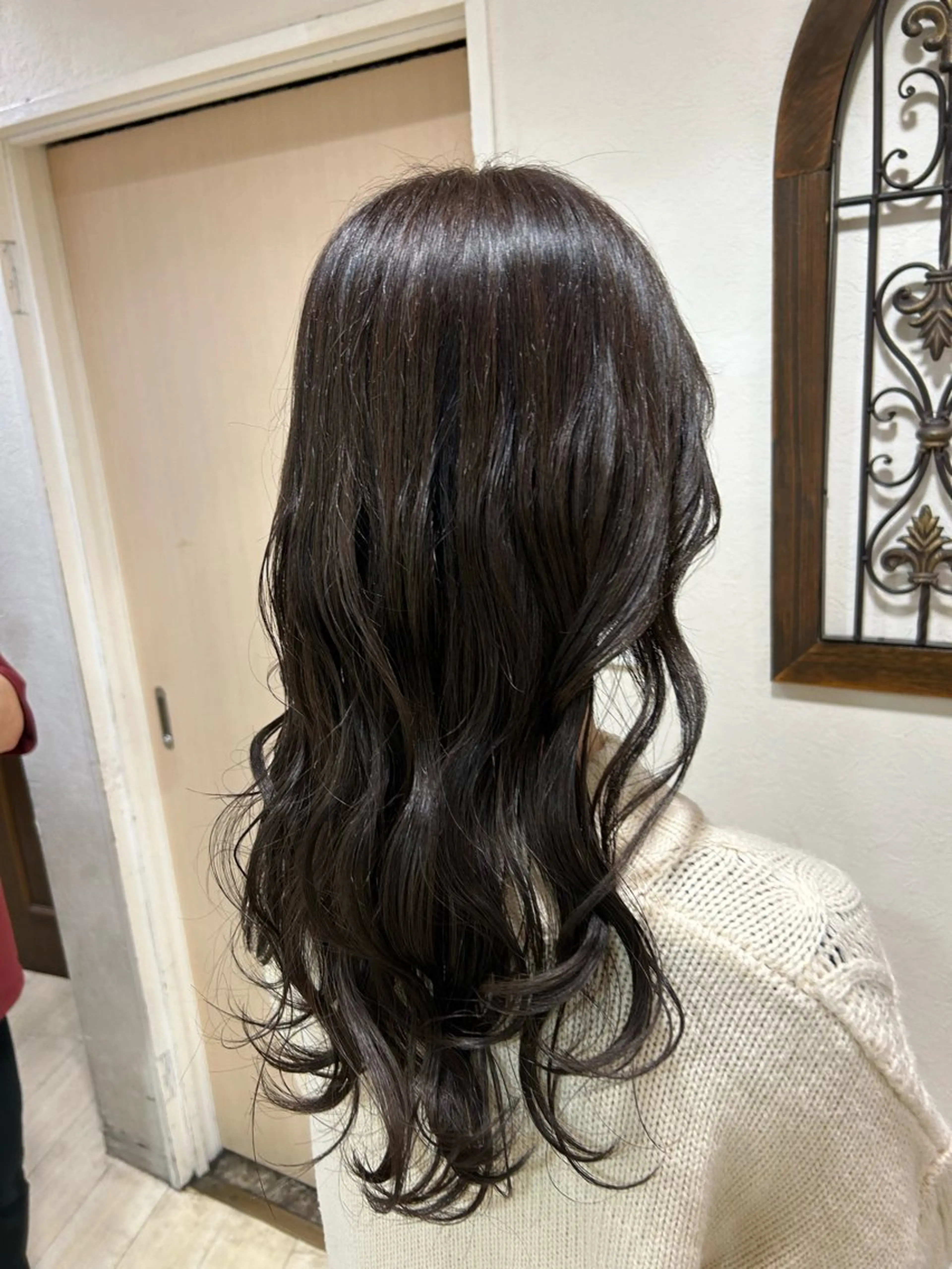 セミロング ヘアカラー ブリーチカラー/原宿 /髪質改善/shinのヘアスタイル