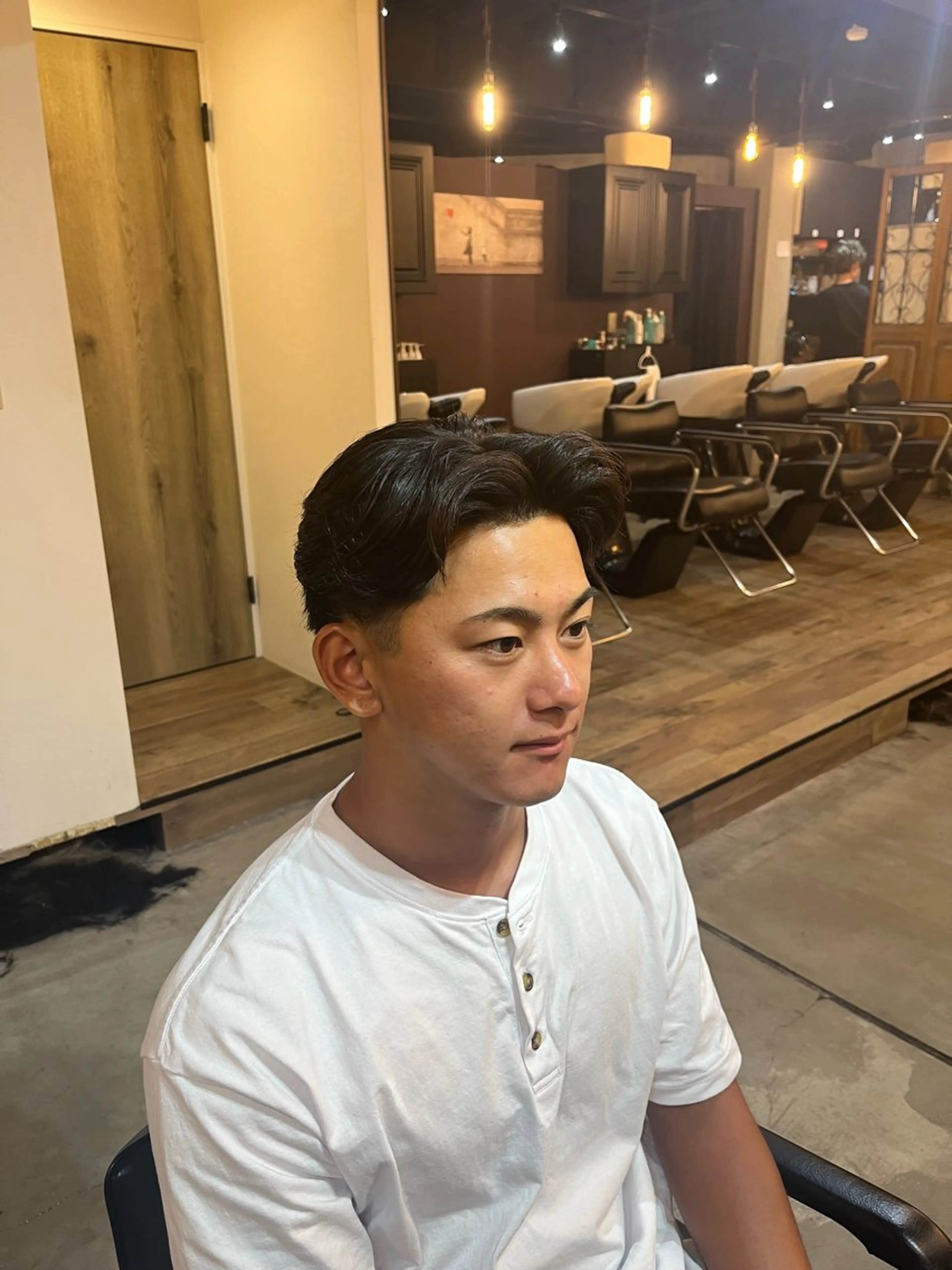 【💈持ち抜群💈】メンズカット＋アイブロウ✨（メンズカット/アイブロウ/スパイキーショート/フェードカット）の写真