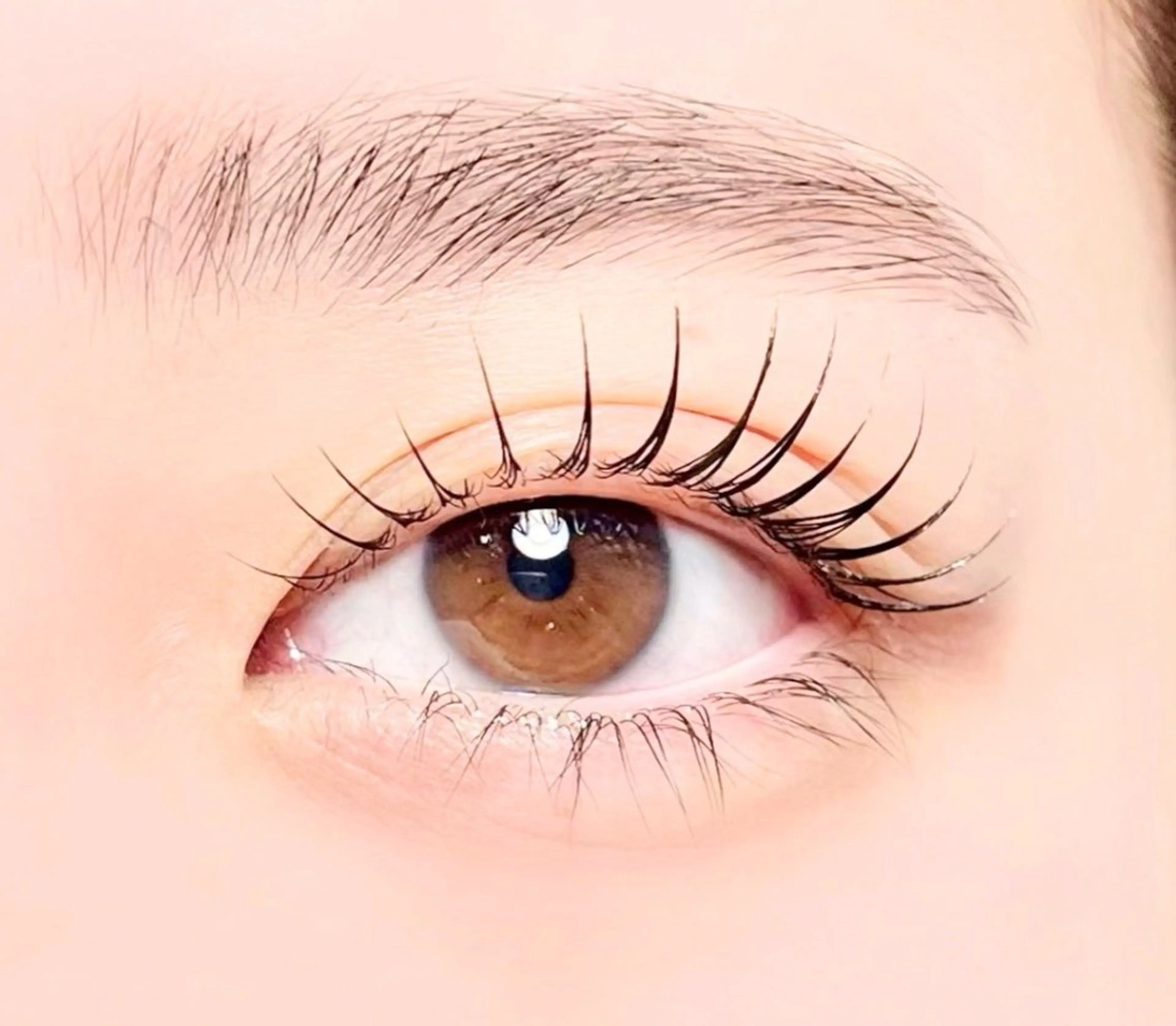 【大人気】【LED】&healthy ナチュラル束感★エクステ60束×まつげパーマ エクステ120本相当🩶オフ込み🩶の写真