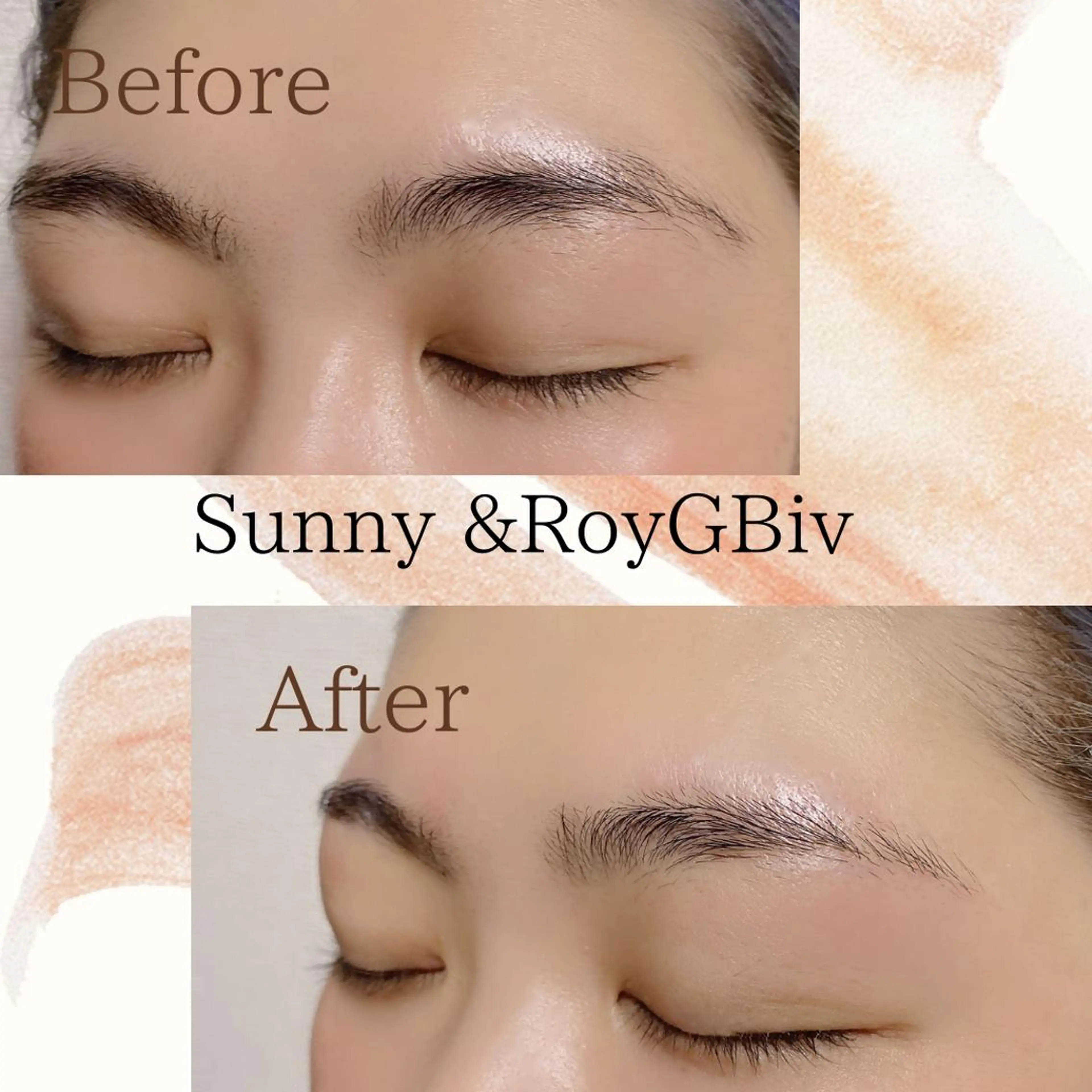 ワックス脱毛 眉カット Sunny &RoyGBiv所属・松本 かなこのマツエク・マツパデザイン