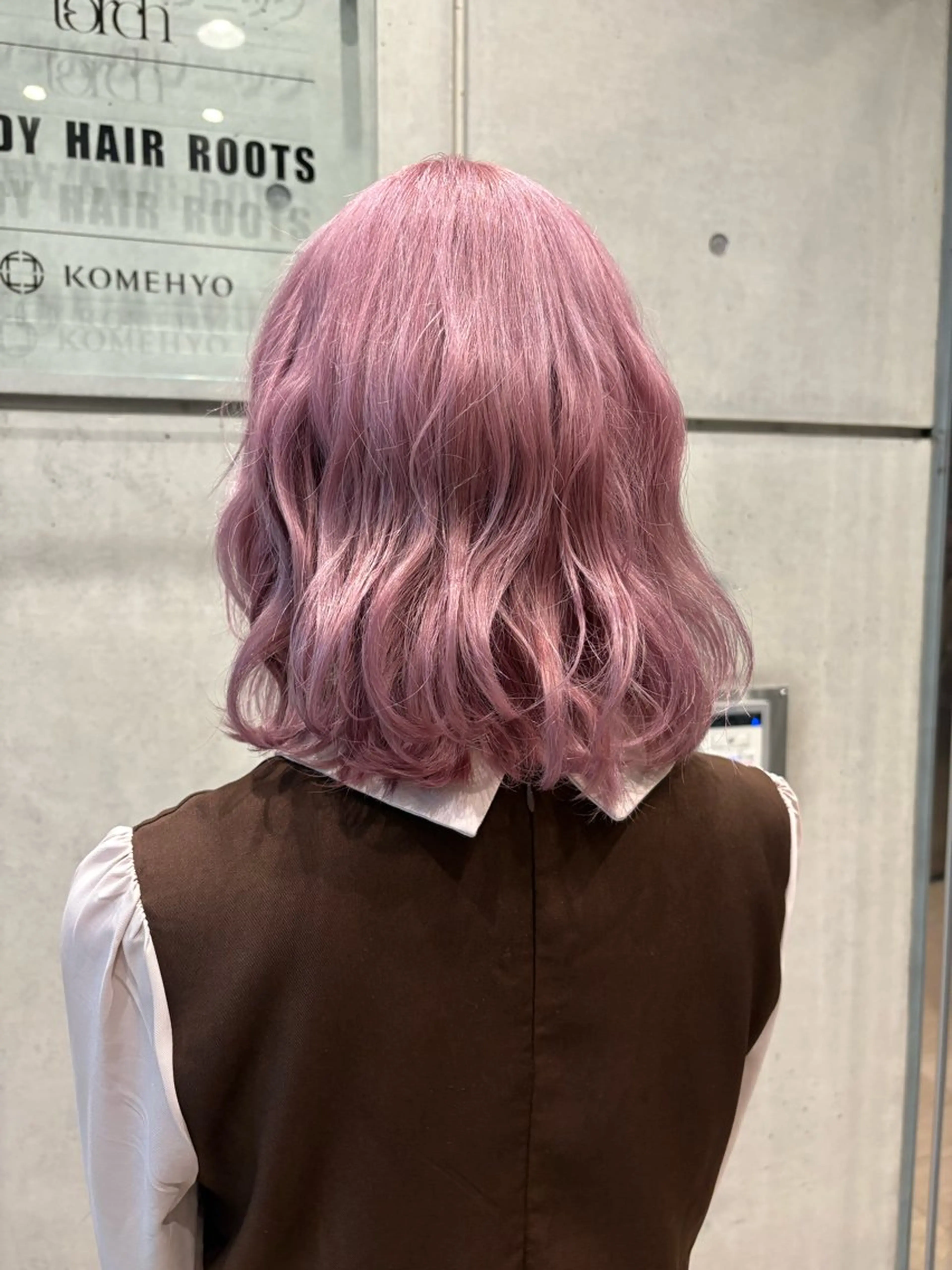 ミディアム カラー ブリーチカラーモデル ダブルカラー✨ななほのヘアスタイル