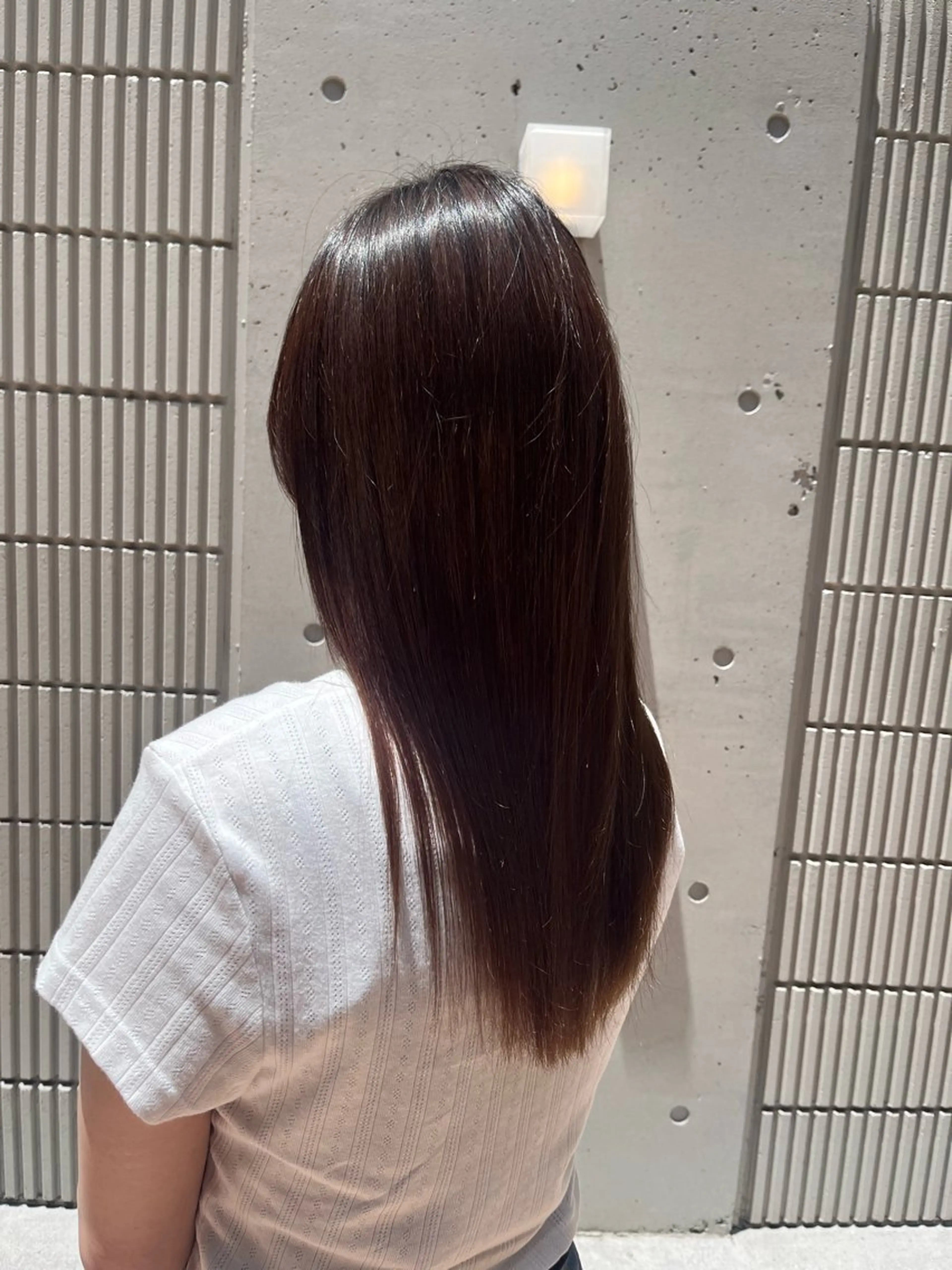 ロング カット ヘアカラー Sourire小倉所属・なかしま ひかるのヘアスタイル