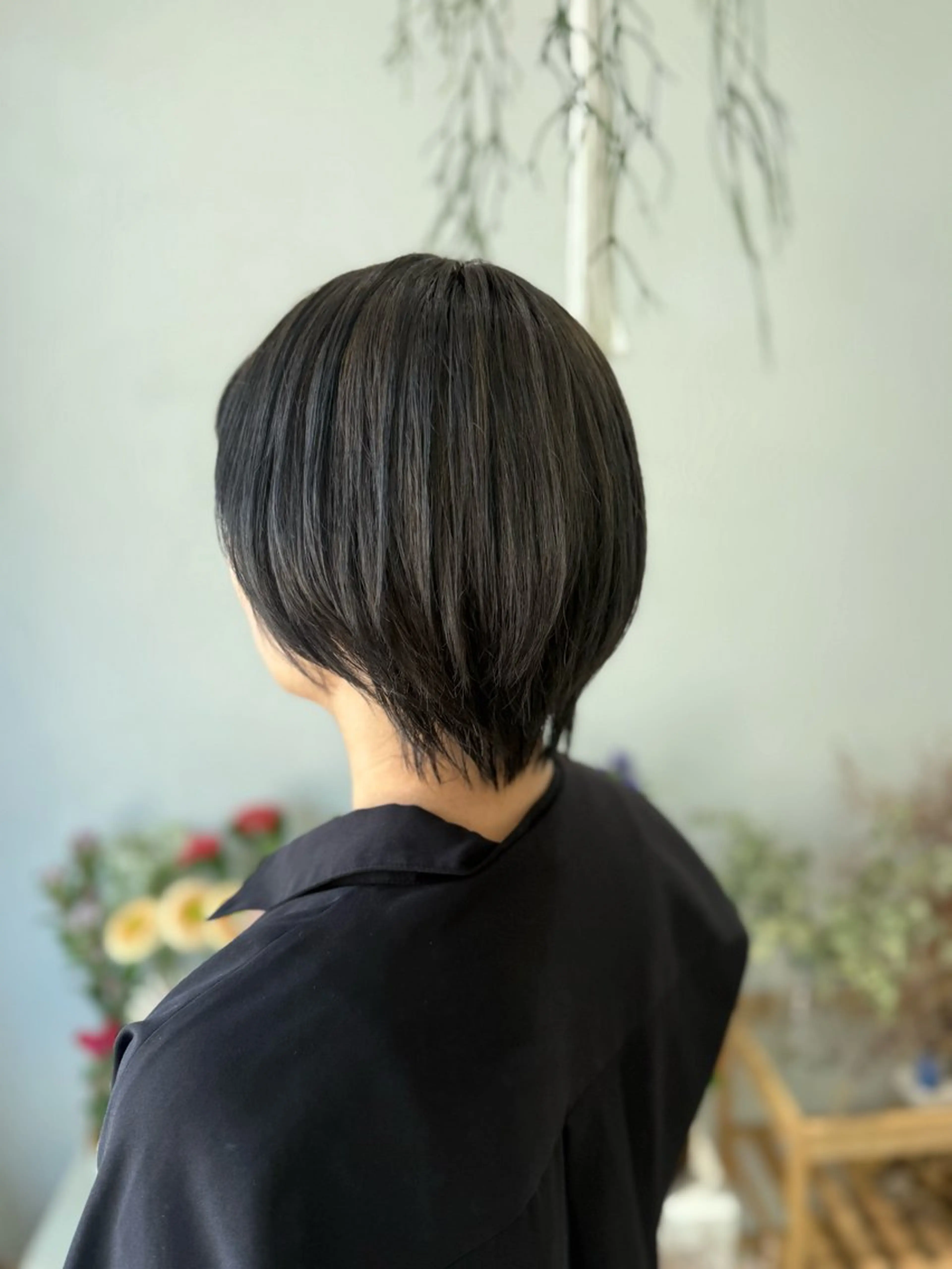 ショート カラー ヘアカラー 🌷花屋併設サロン 荘司麻百合◌˳𓇬のヘアスタイル